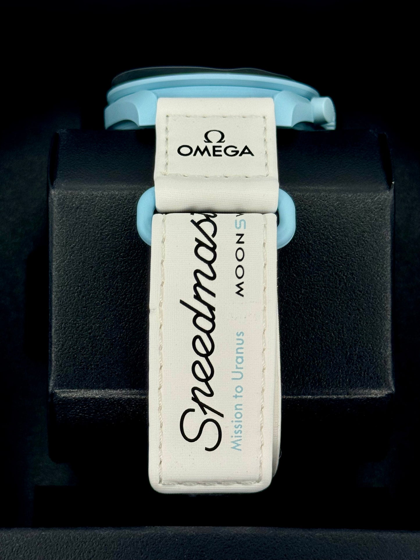 NEW Omega S033L100 Bioceramic Moon Swatch  - Mission to Uranus