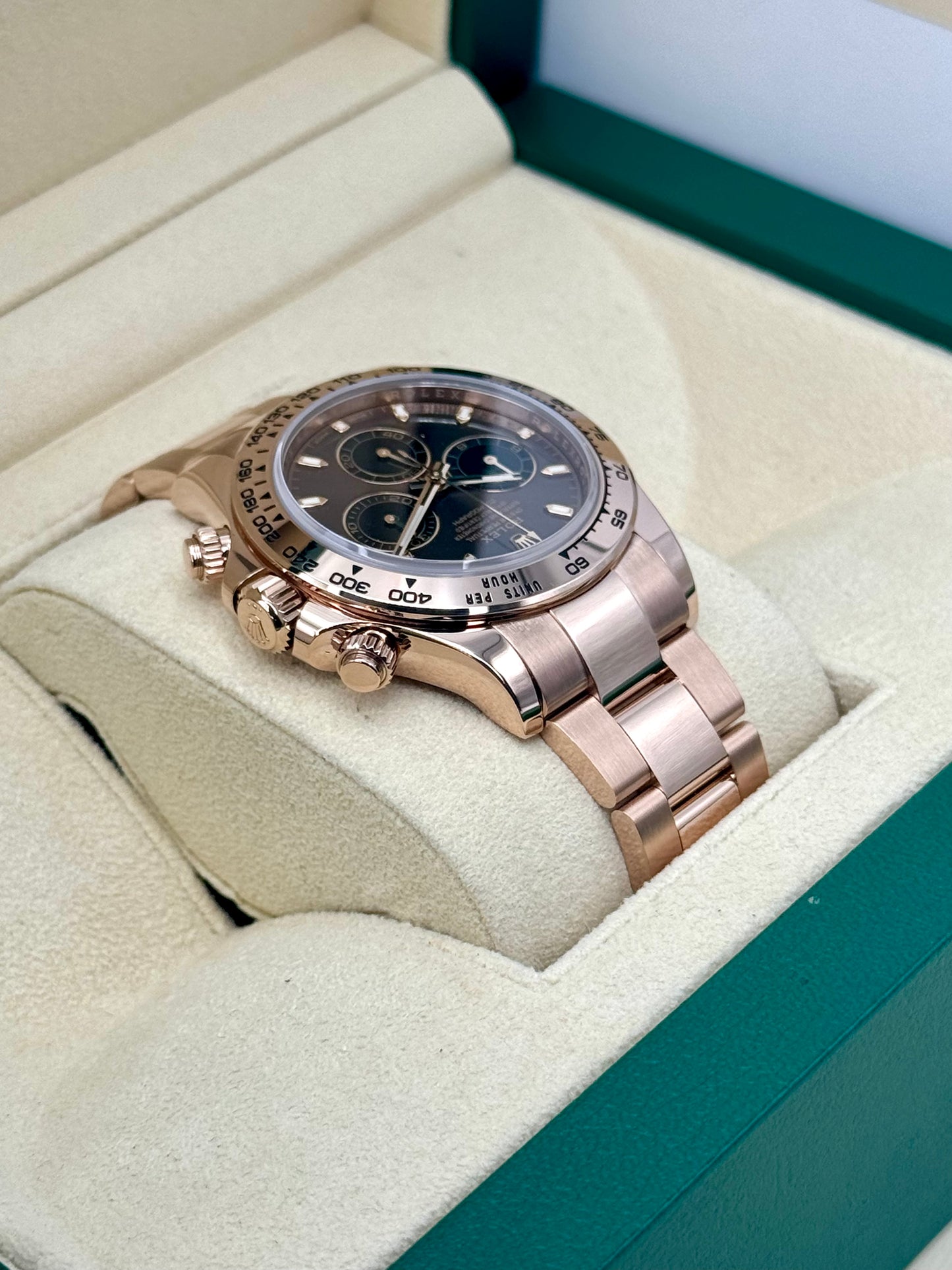 2022 Rolex Daytona 40mm 116505 Rose Gold Chocolate Dial