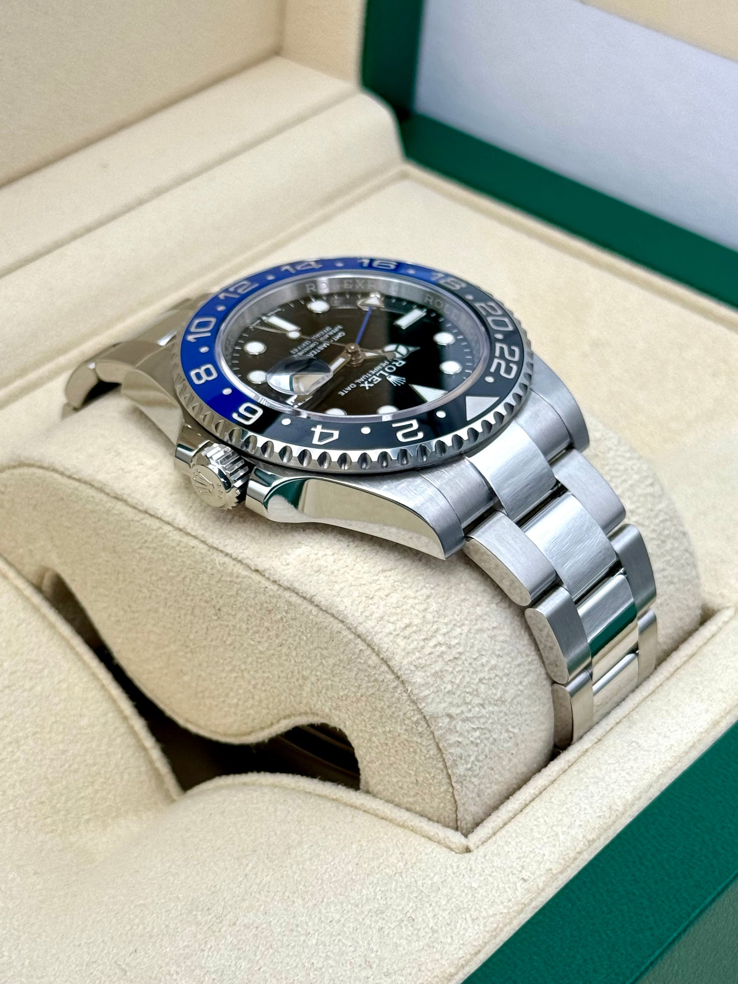 2021 Rolex GMT-Master II "Batman" 40mm 126710BLNR Oyster Black Dial - MyWatchLLC