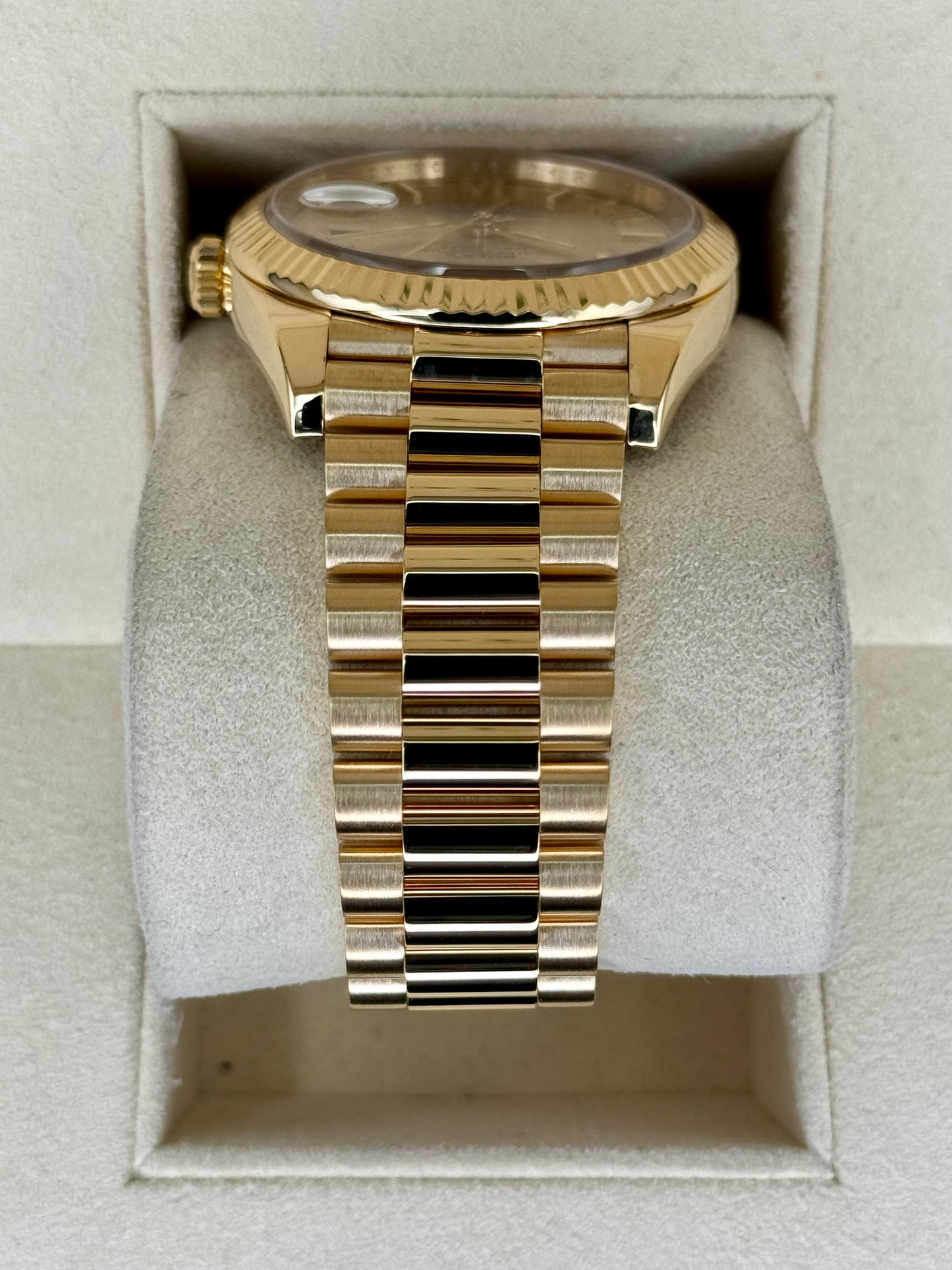 2021 Rolex Day-Date 40mm 228238 Presidential Champagne Dial