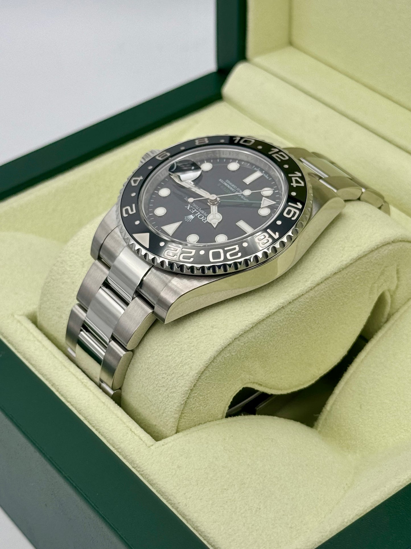 2013 Rolex GMT-Master II 40mm 116710LN Stainless Steel Black Dial