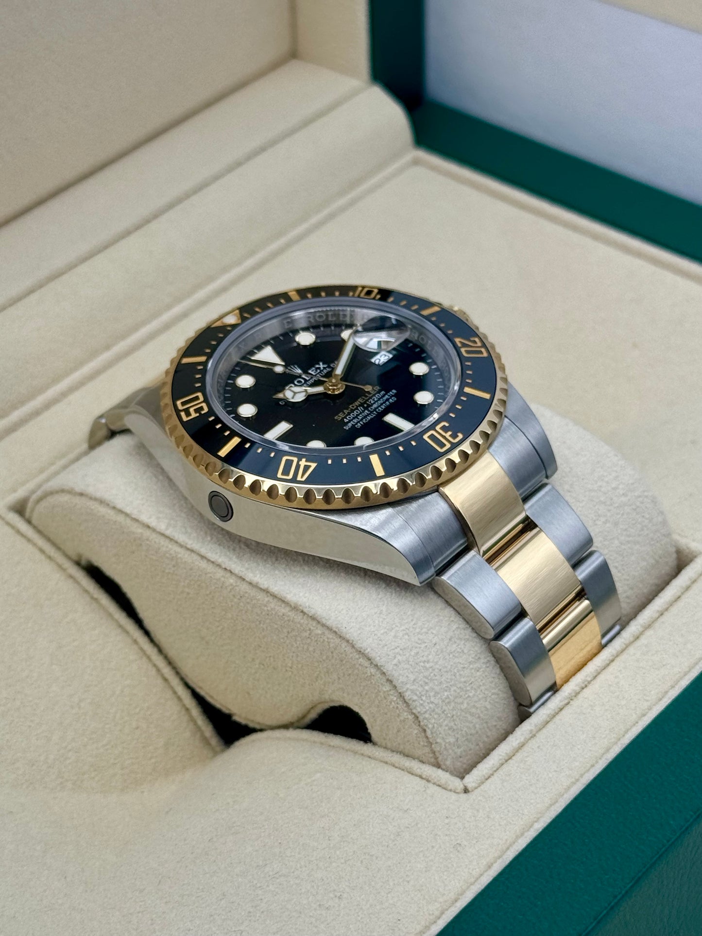 2022 Rolex Sea-Dweller 43mm 126603 Two-Tone Black Dial