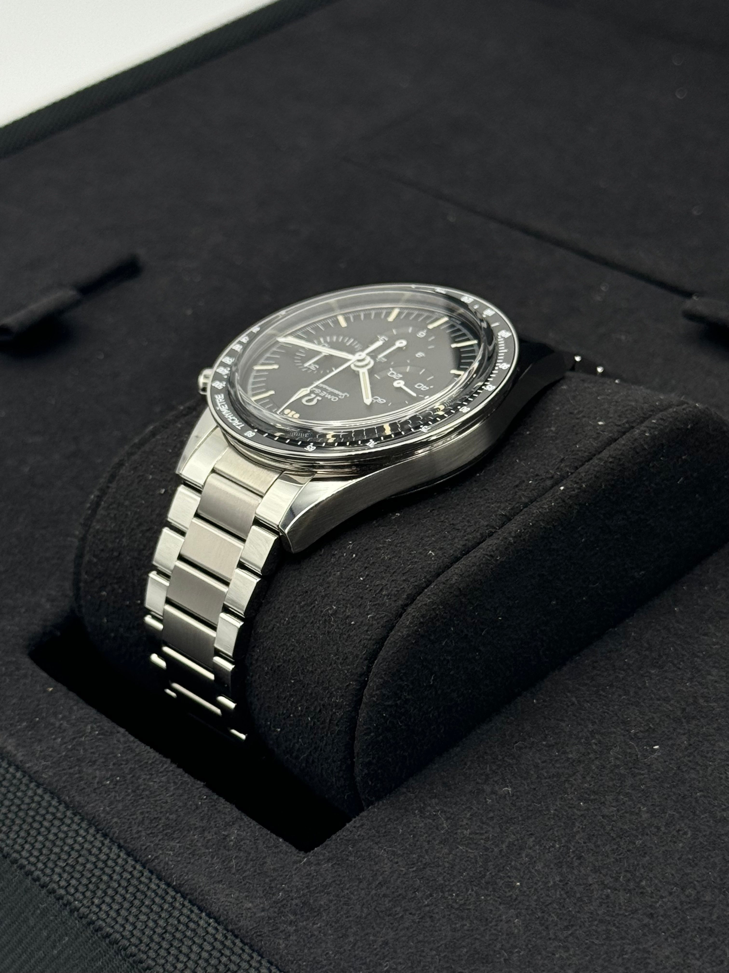 2021 Omega Speedmaster Ed White 39.7mm 311.30.40.30.01.001 Black Dial MyWatchLLC