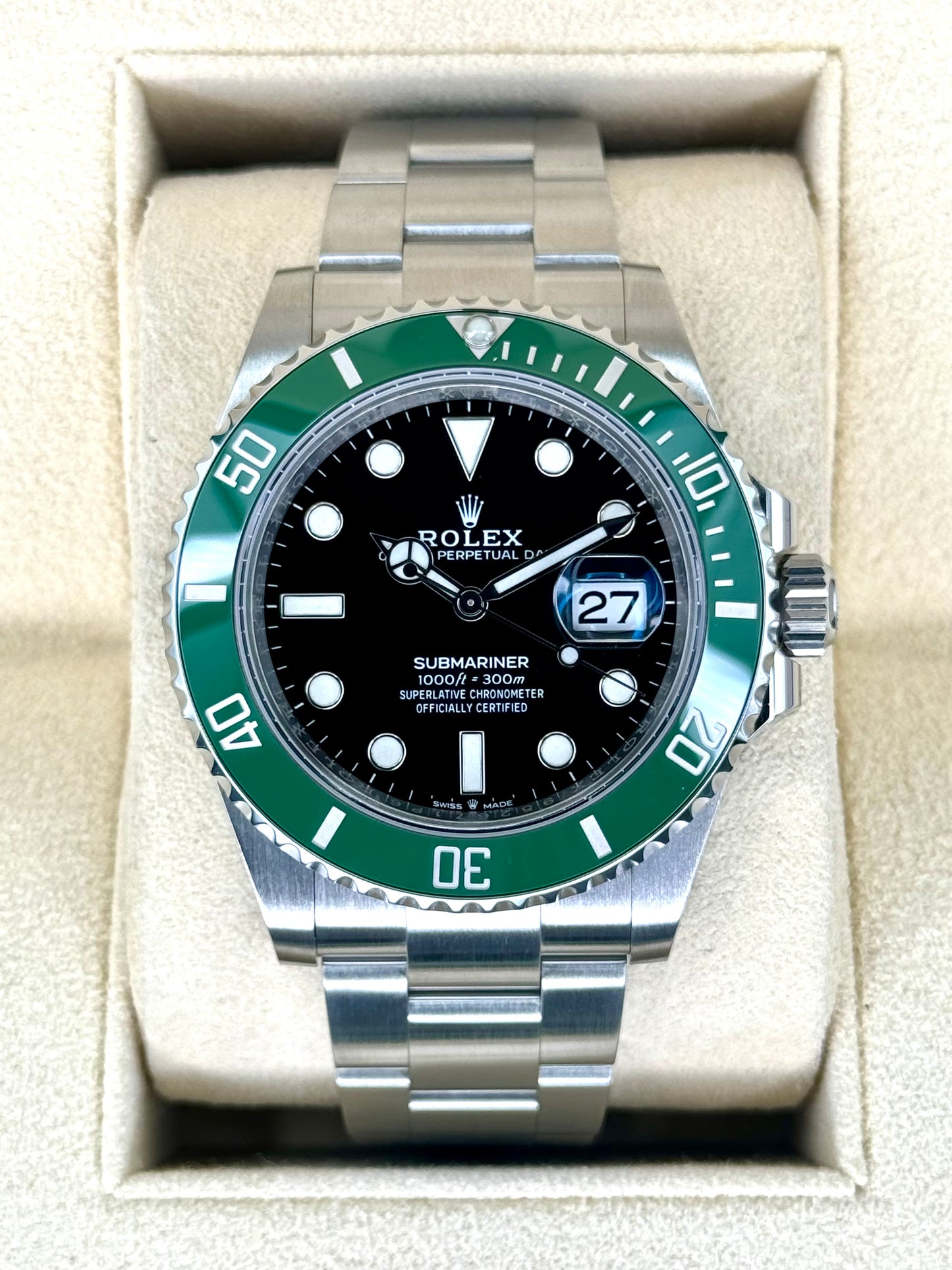 2023 Rolex Submariner "Starbucks" 40mm 126610LV Black Dial - MyWatchLLC