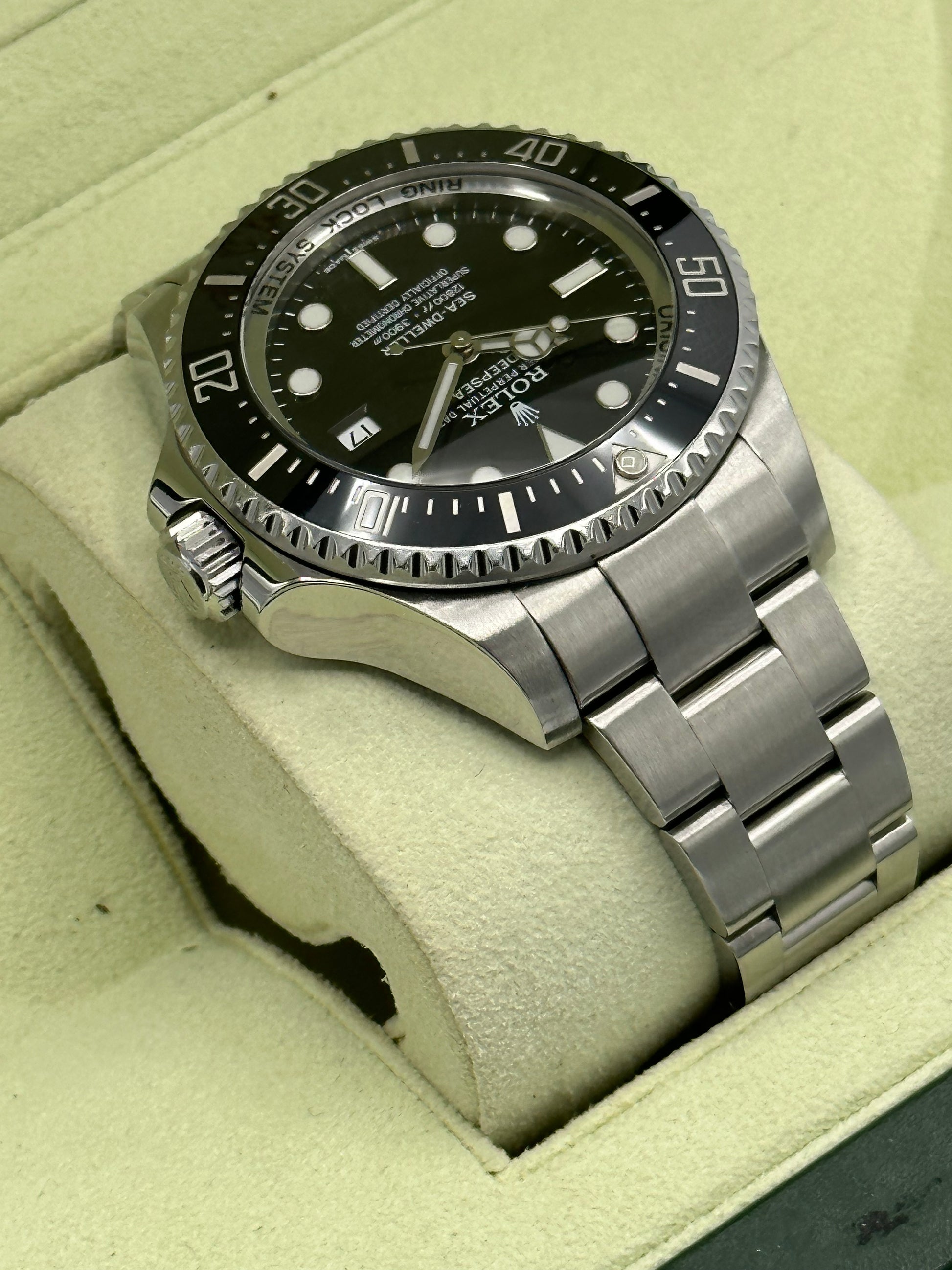 2014 Rolex Sea-Dweller Deepsea 42mm 116660 Black Dial - MyWatchLLC