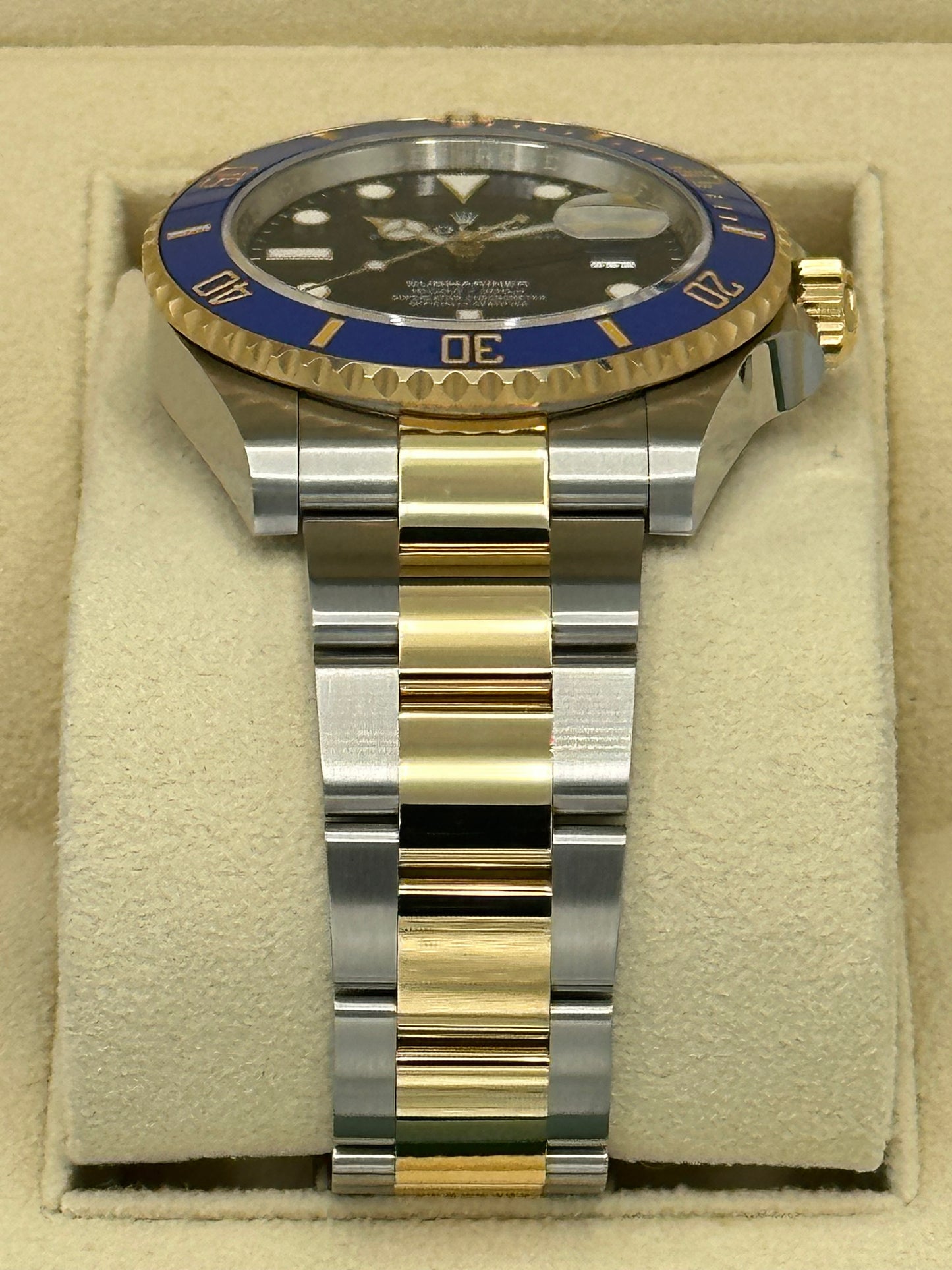 NEW 2023 Rolex Submariner Date "Bluesy" 126613LB Two-Tone Blue Dial - MyWatchLLC