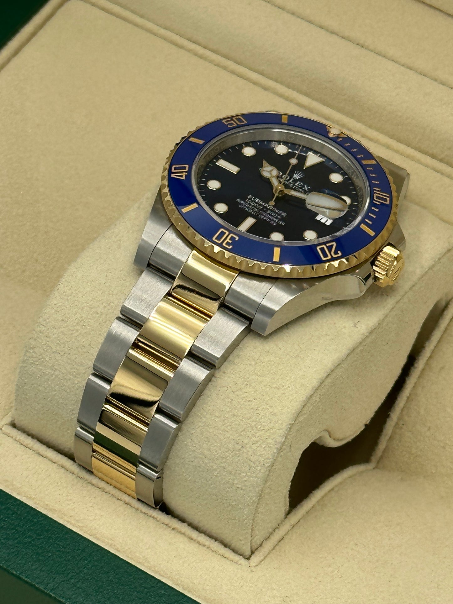 NEW 2023 Rolex Submariner Date "Bluesy" 126613LB Two-Tone Blue Dial - MyWatchLLC