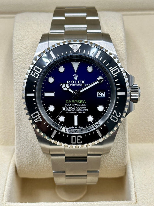 NEW 2023 Rolex Sea-Dweller Deepsea "James Cameron" 136660 Blue Dial - MyWatchLLC