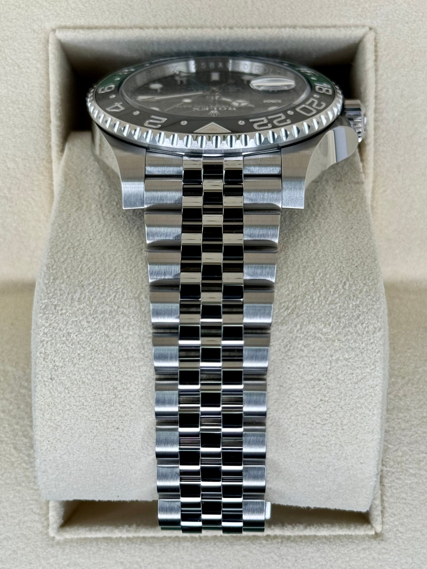 NEW 2024 GMT-Master II "Sprite" 40mm 126720VTNR Jubilee Black Dial - MyWatchLLC