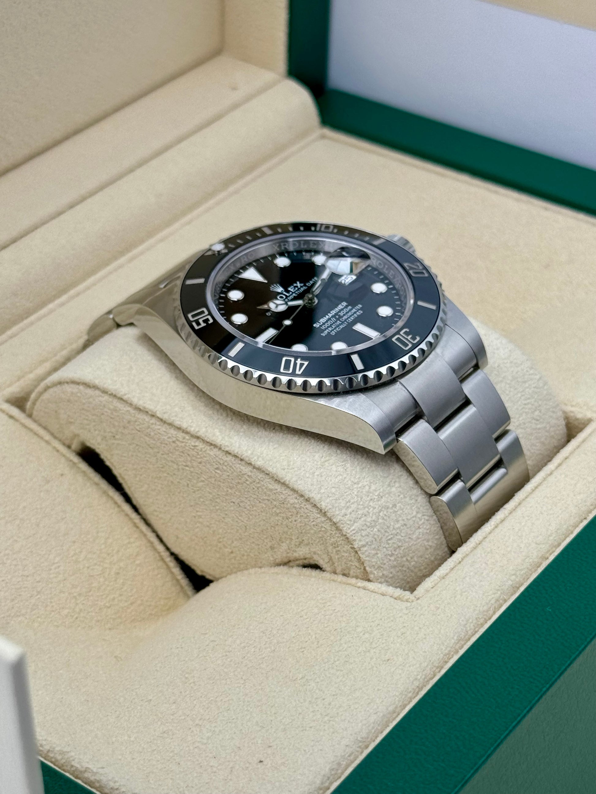 NEW 2024 Rolex Submariner 41mm 126610LN Stainless Steel Black Dial - MyWatchLLC