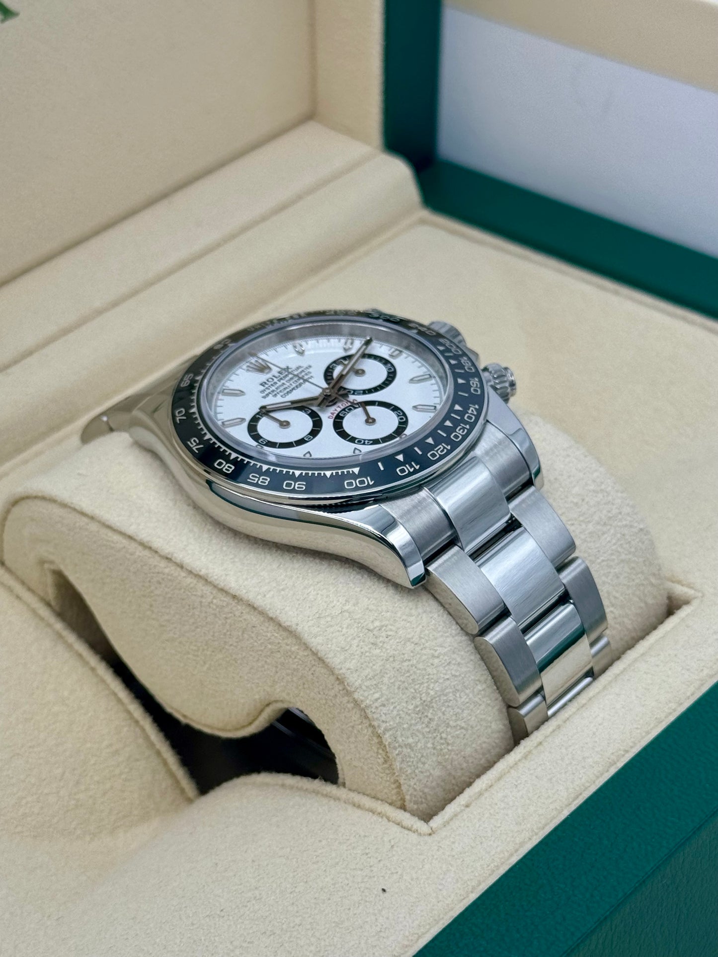 2024 Rolex Daytona 40mm 126500LN Stainless Steel Panda Dial