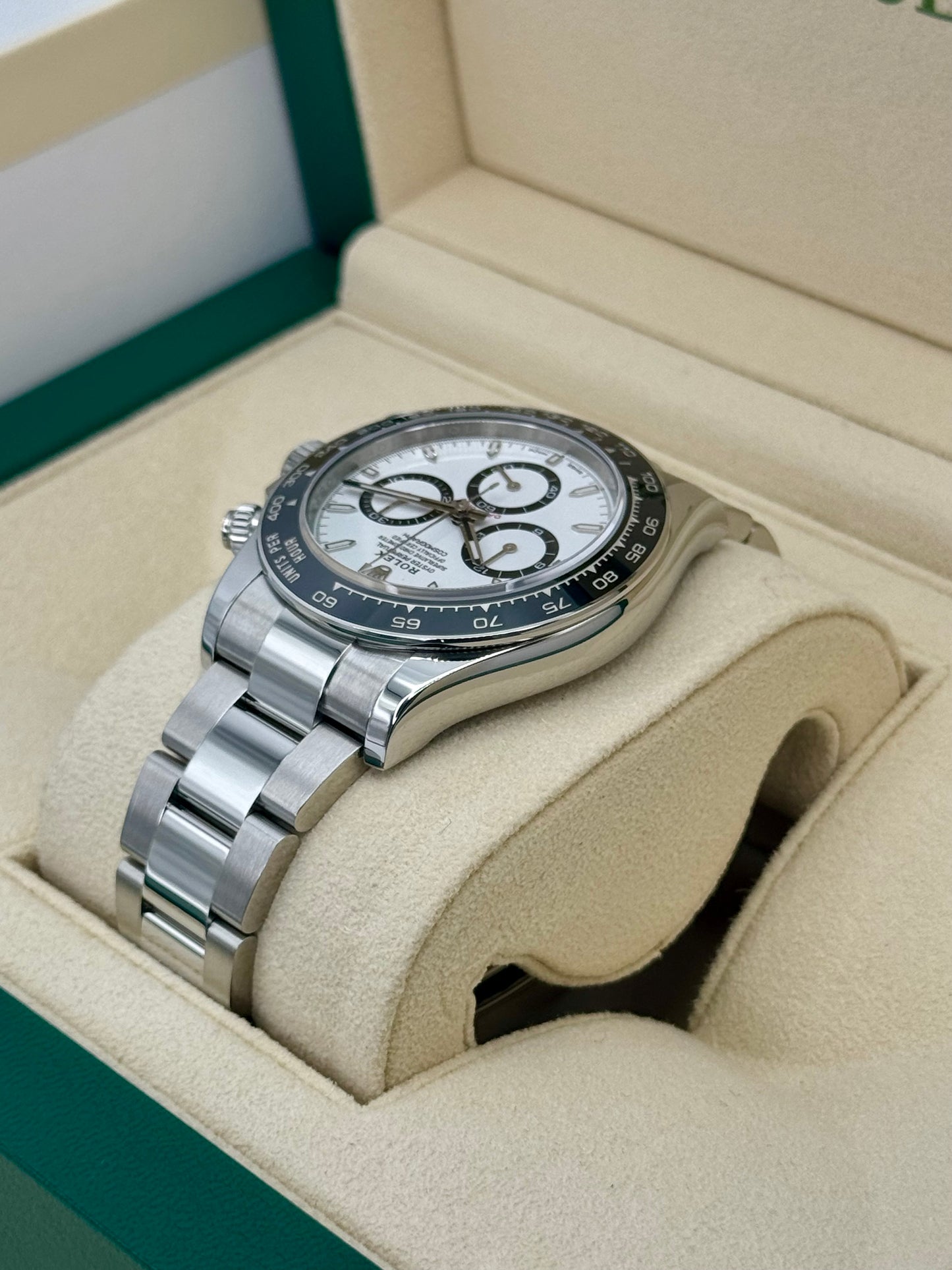 2024 Rolex Daytona 40mm 126500LN Stainless Steel Panda Dial