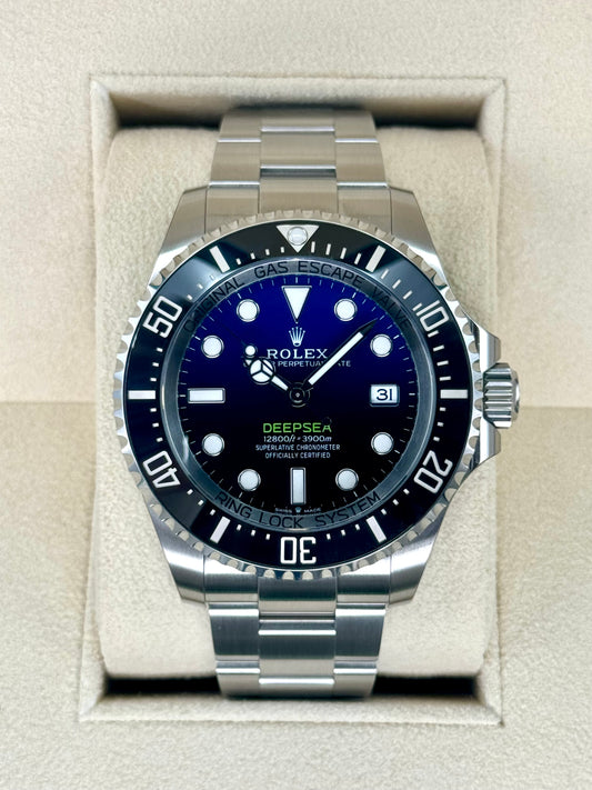 NEW 2024 Rolex Deepsea James Cameron 44mm 136660 Blue Dial