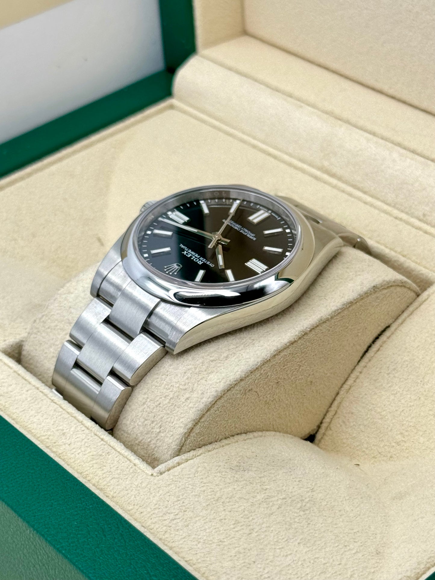 2023 Rolex Oyster Perpetual 41mm 124300 Black Dial - MyWatchLLC