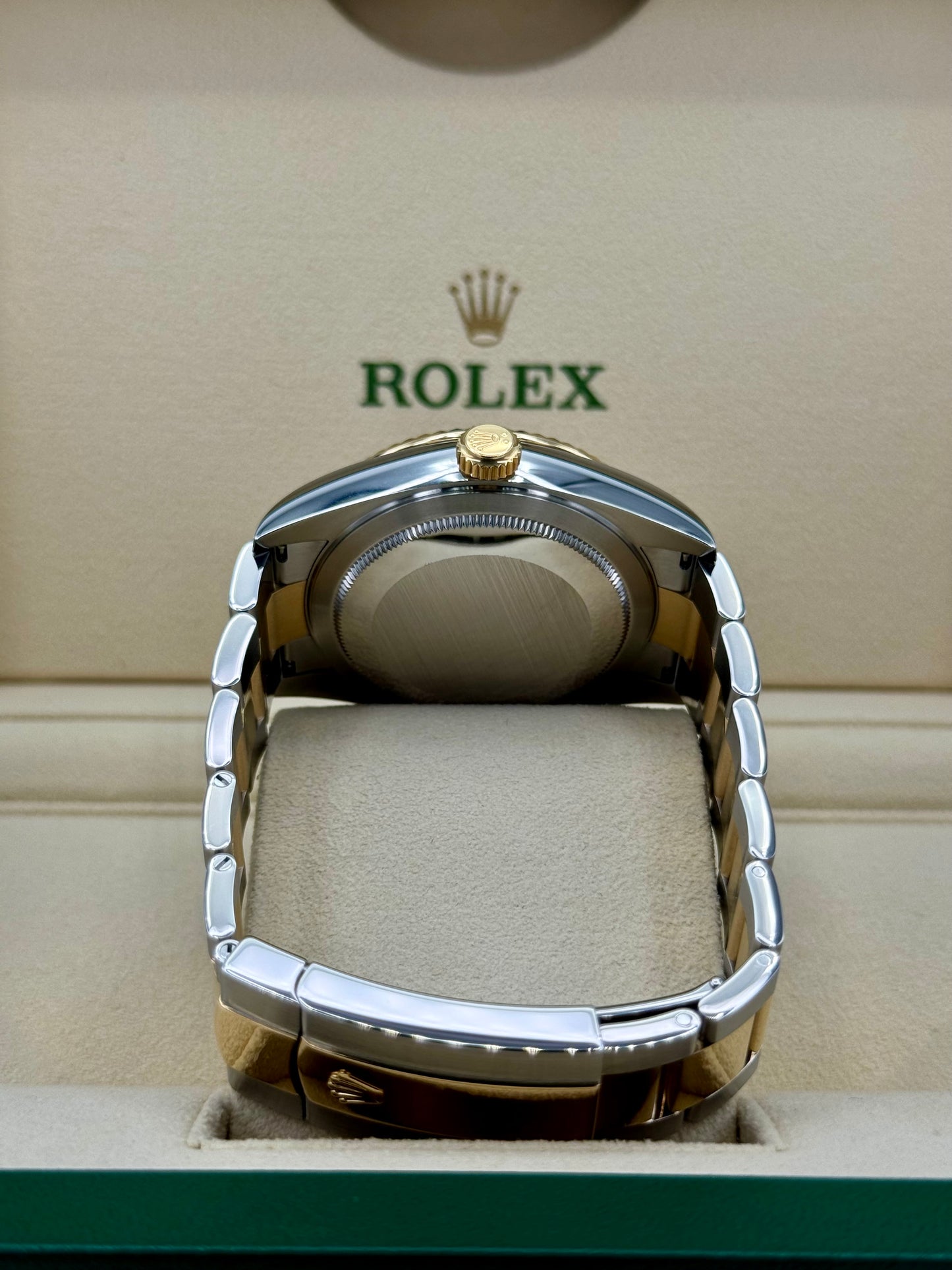 2019 Rolex Sky-Dweller 42mm 326933 Two-Tone Oyster White Dial