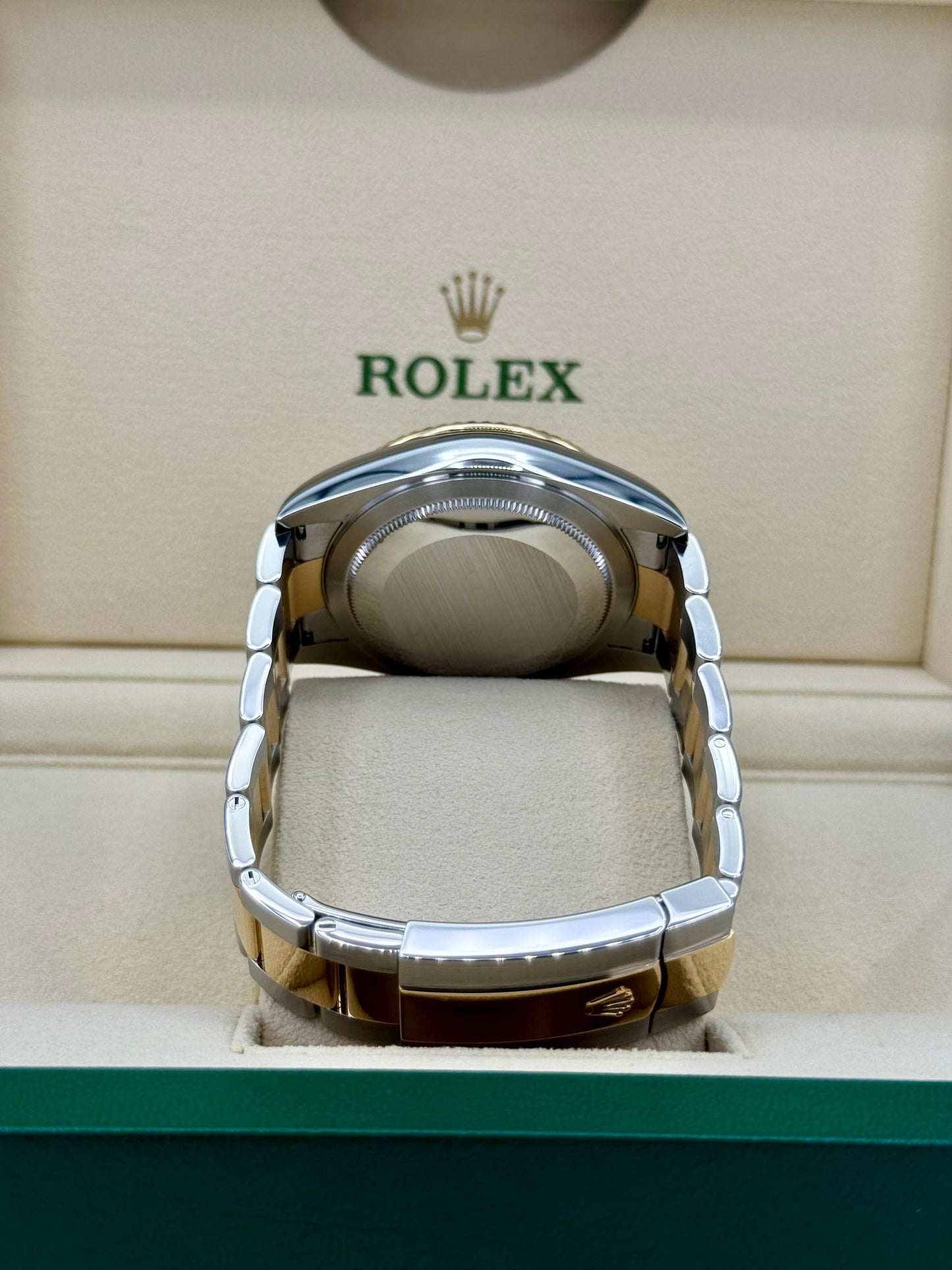 2019 Rolex Sky-Dweller 42mm 326933 Two-Tone Oyster White Dial