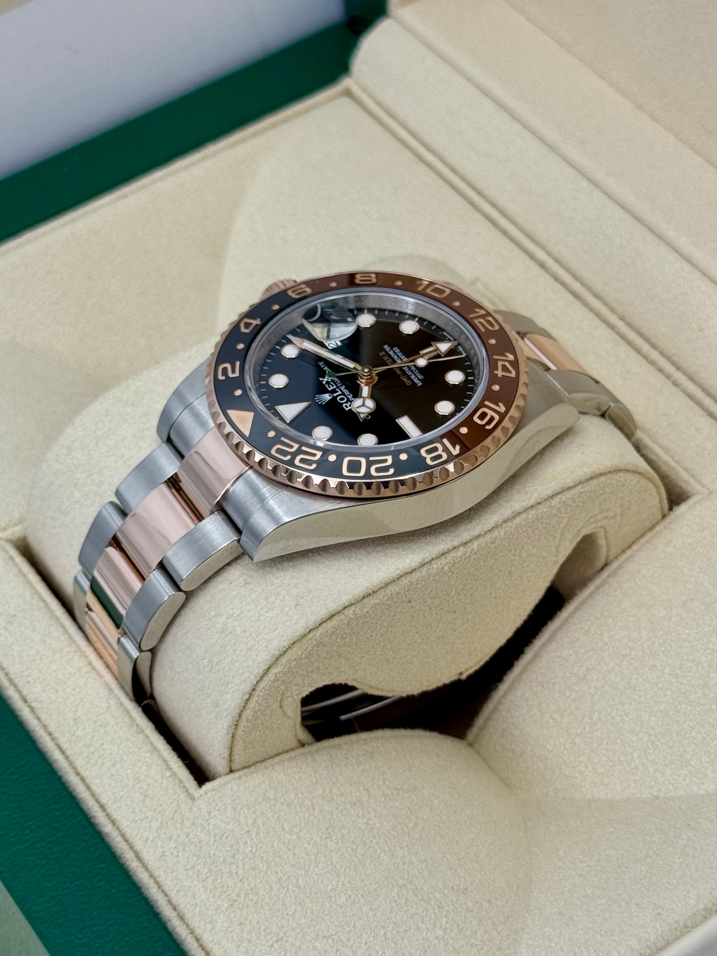 2022 Rolex GMT-Master II "Rootbeer" 40mm 126711CHNR Two-Tone - MyWatchLLC