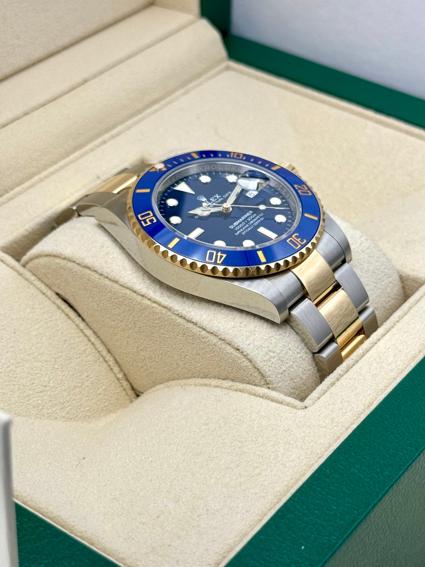 2023 Rolex Submariner "Bluesy" 41mm 126613LB Two-Tone Blue Dial - MyWatchLLC