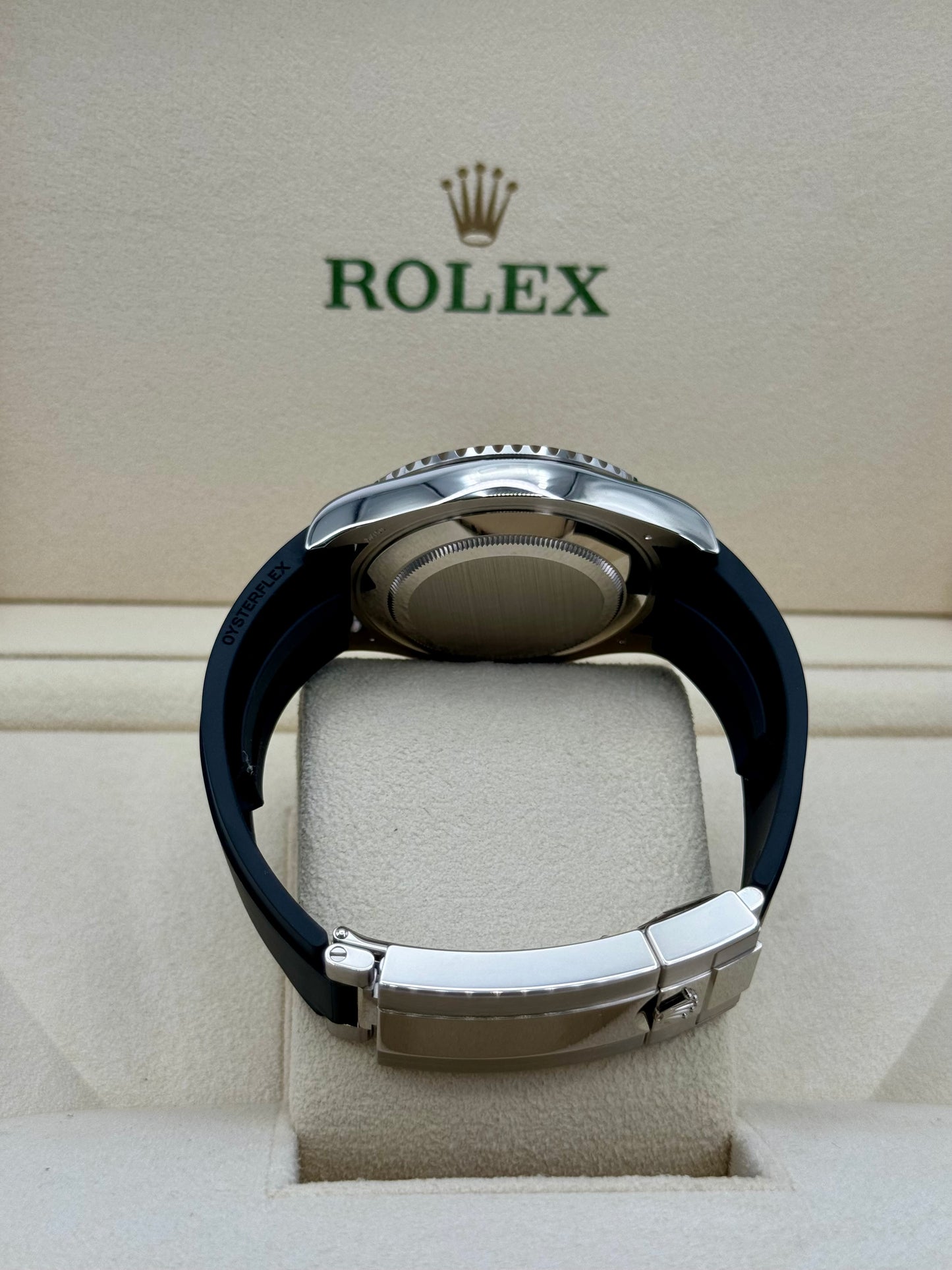 NEW 2024 Rolex Yacht-Master 42mm 226659 White Gold Oysterflex Black Dial