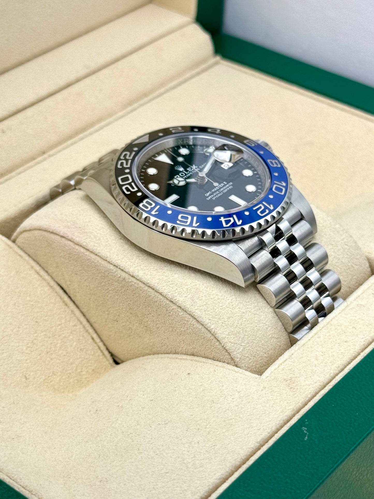 2021 Rolex GMT-Master II "Batgirl" 40mm 126710BLNR Jubilee Black Dial - MyWatchLLC