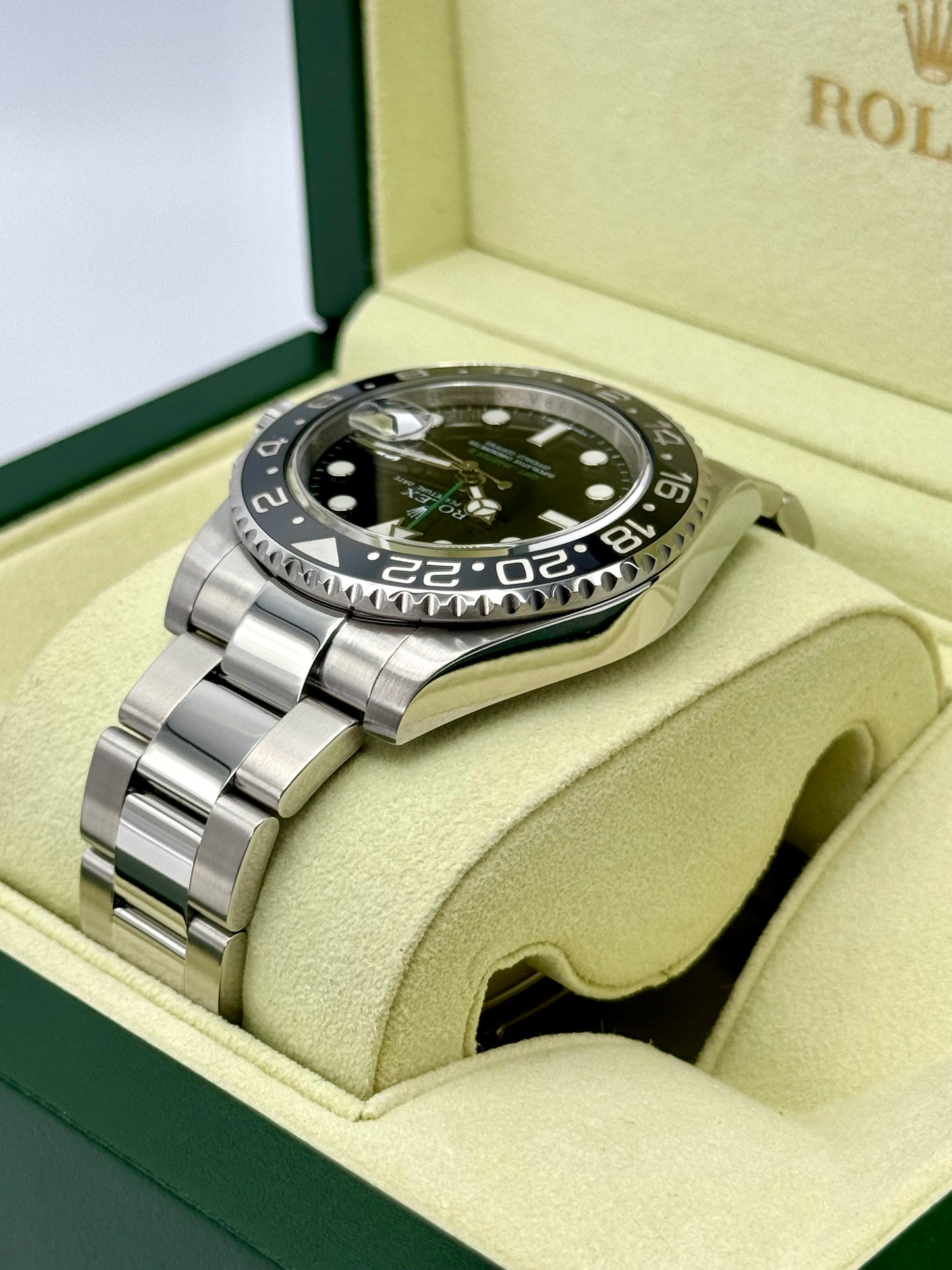 2010 Rolex GMT-Master II 40mm 116710LN Stainless Steel Black Dial - MyWatchLLC
