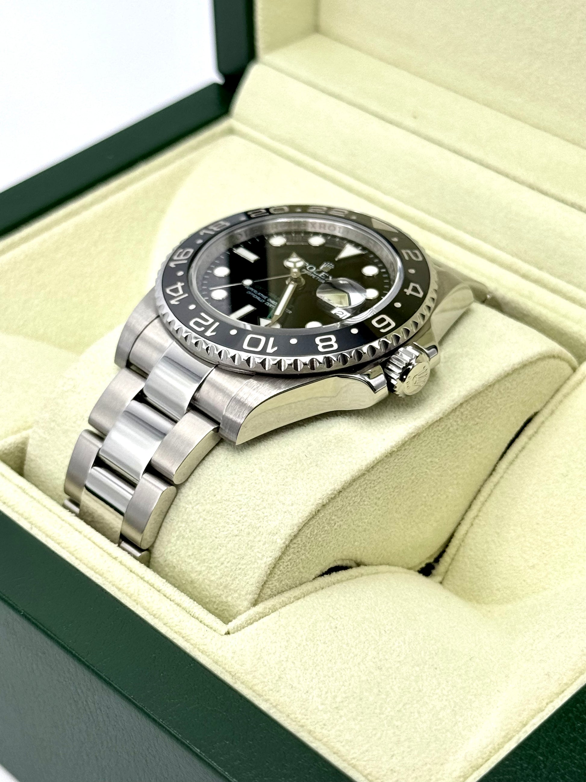 2012 Rolex GMT-Master II 40mm 116710LN Stainless Steel Black Dial - MyWatchLLC