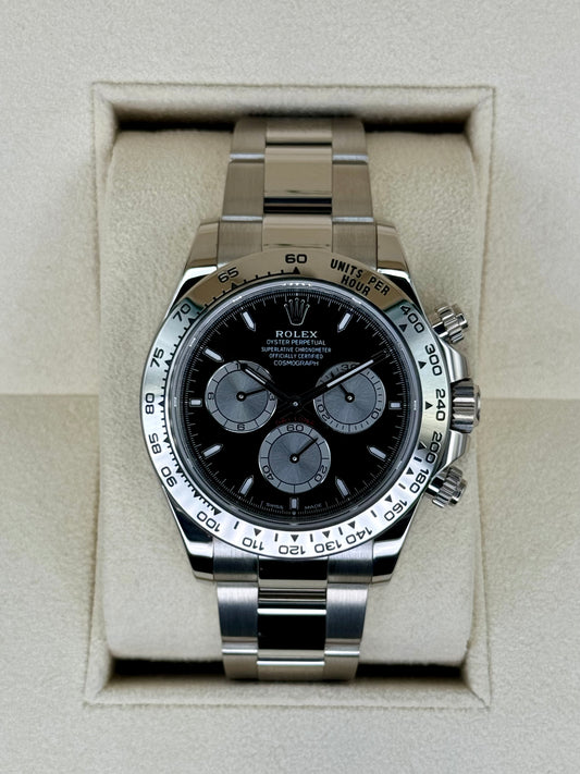 2024 Rolex Daytona 40mm 126509 White Gold Black Dial