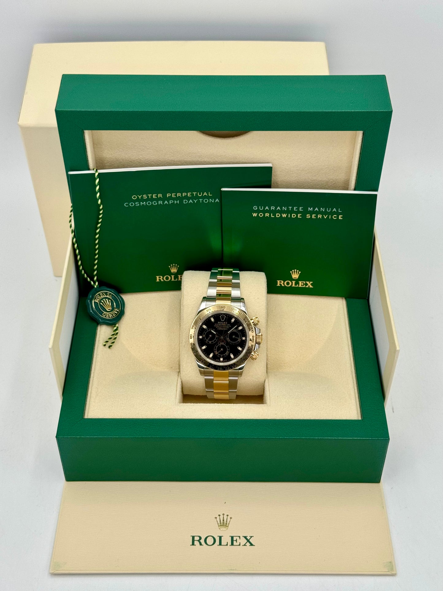 2021 Rolex Daytona 40mm 116503 Two-Tone Black Dial