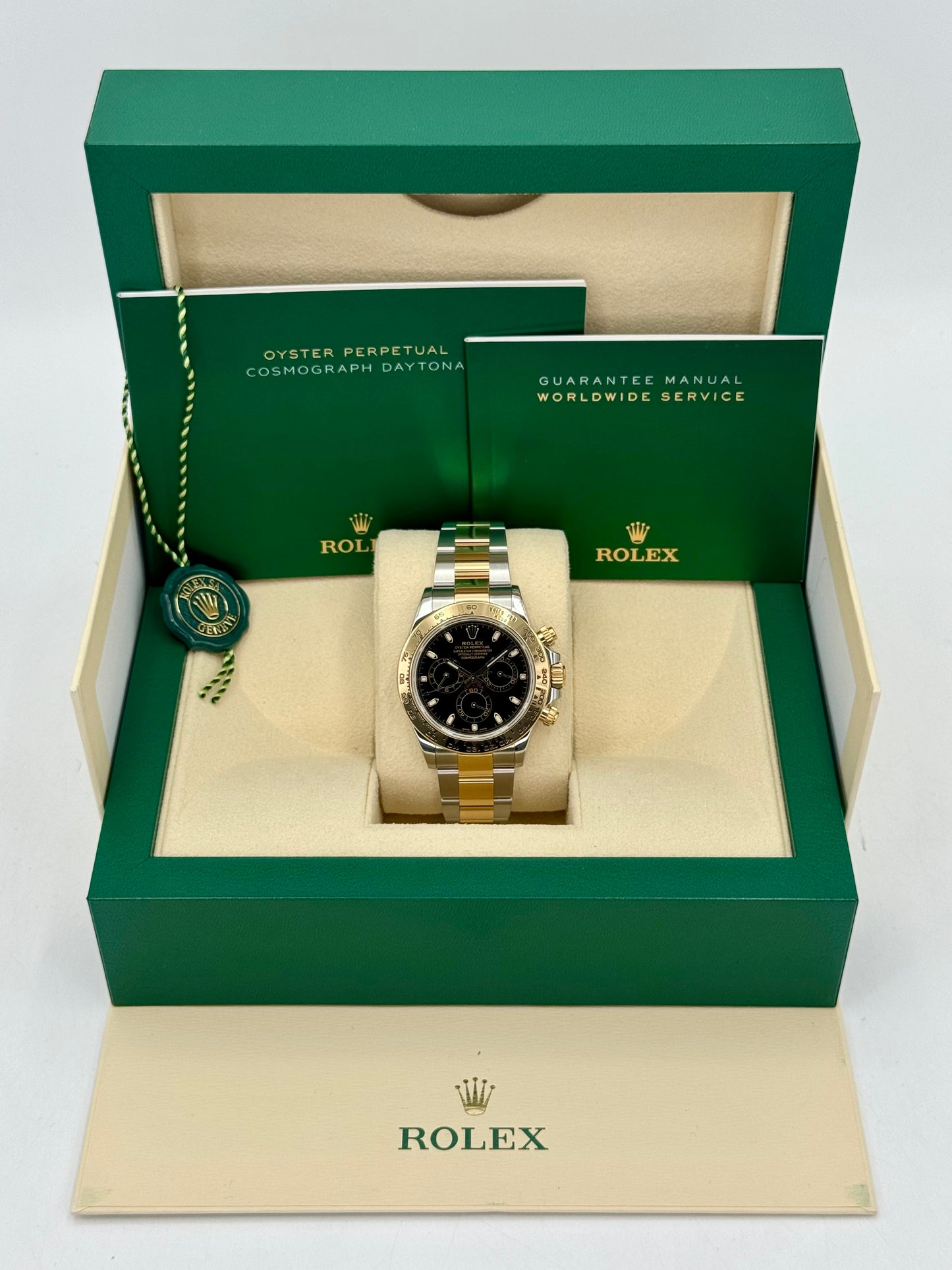 2021 Rolex Daytona 40mm 116503 Two-Tone Black Dial