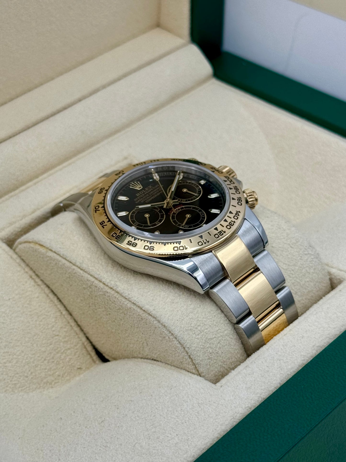 2021 Rolex Daytona 40mm 116503 Two-Tone Black Dial