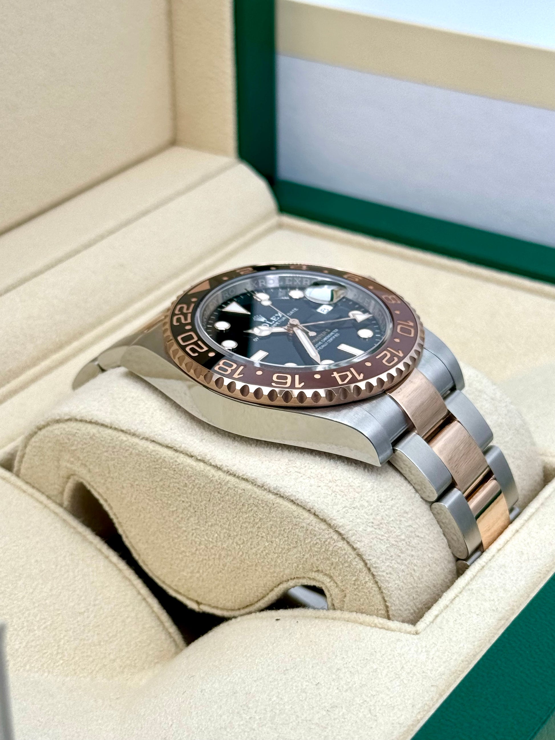 NEW 2023 Rolex GMT-Master II "Rootbeer" 40mm 126711CHNR Black Dial - MyWatchLLC