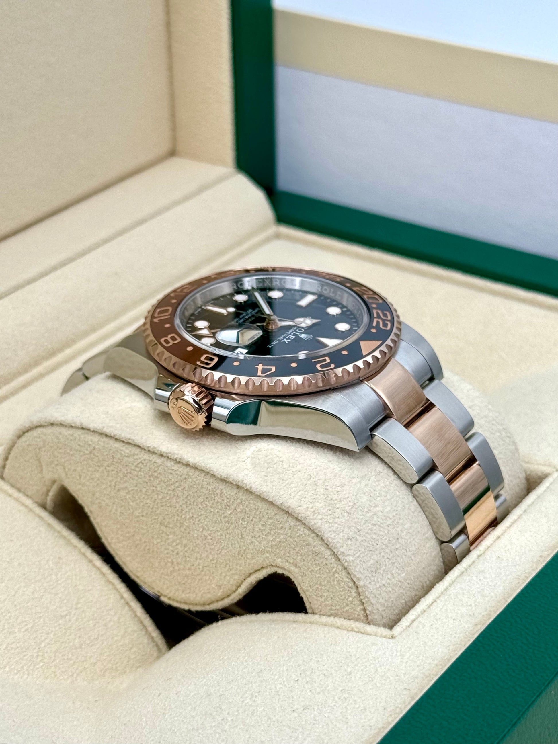 NEW 2023 Rolex GMT-Master II "Rootbeer" 40mm 126711CHNR Black Dial - MyWatchLLC