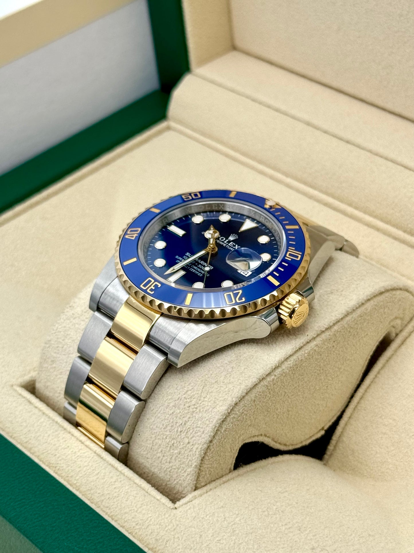 2024 Rolex Submariner "Bluesy" 41mm 126613LB Two-Tone Blue Dial - MyWatchLLC