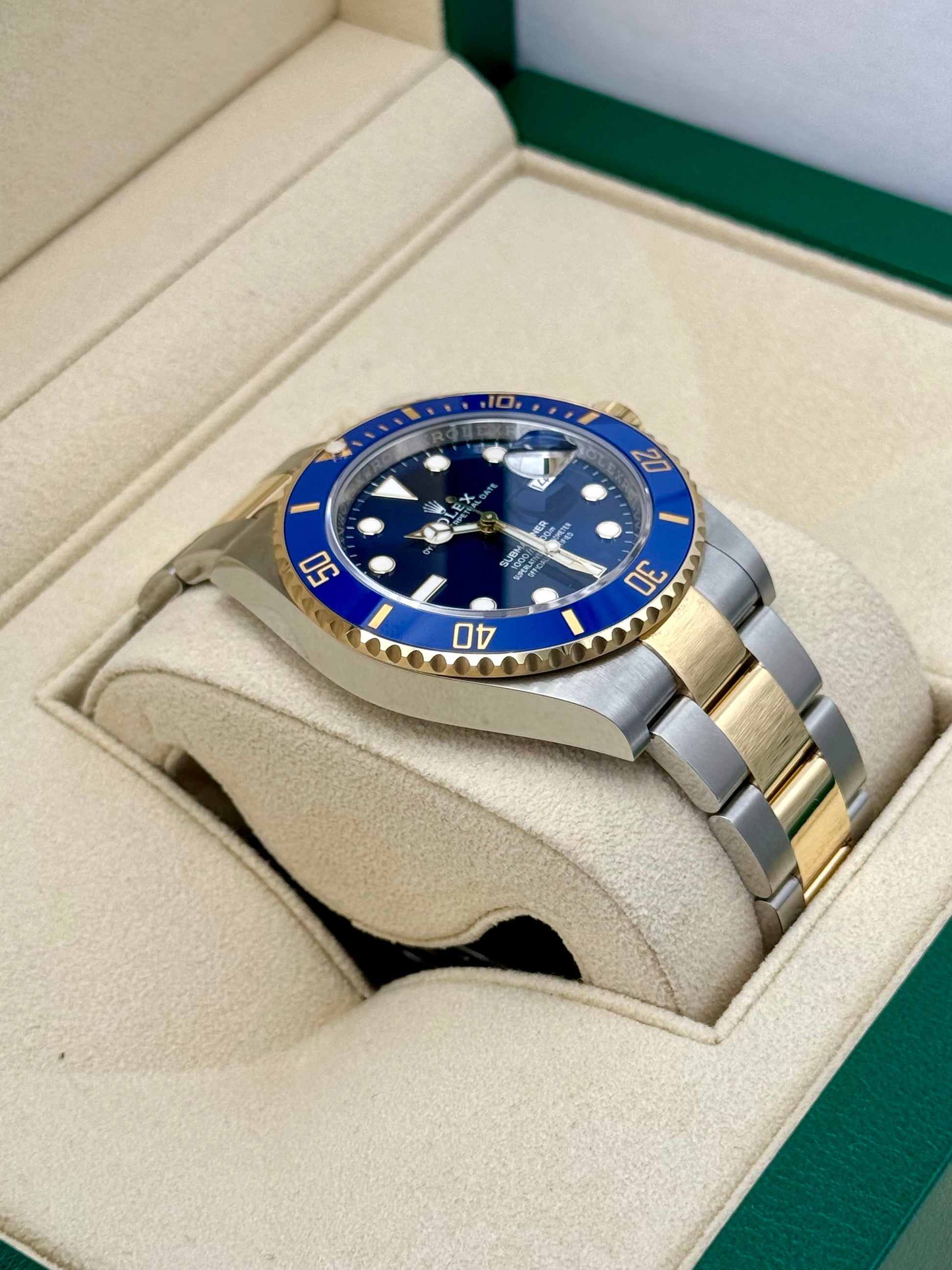 2024 Rolex Submariner "Bluesy" 41mm 126613LB Two-Tone Blue Dial - MyWatchLLC