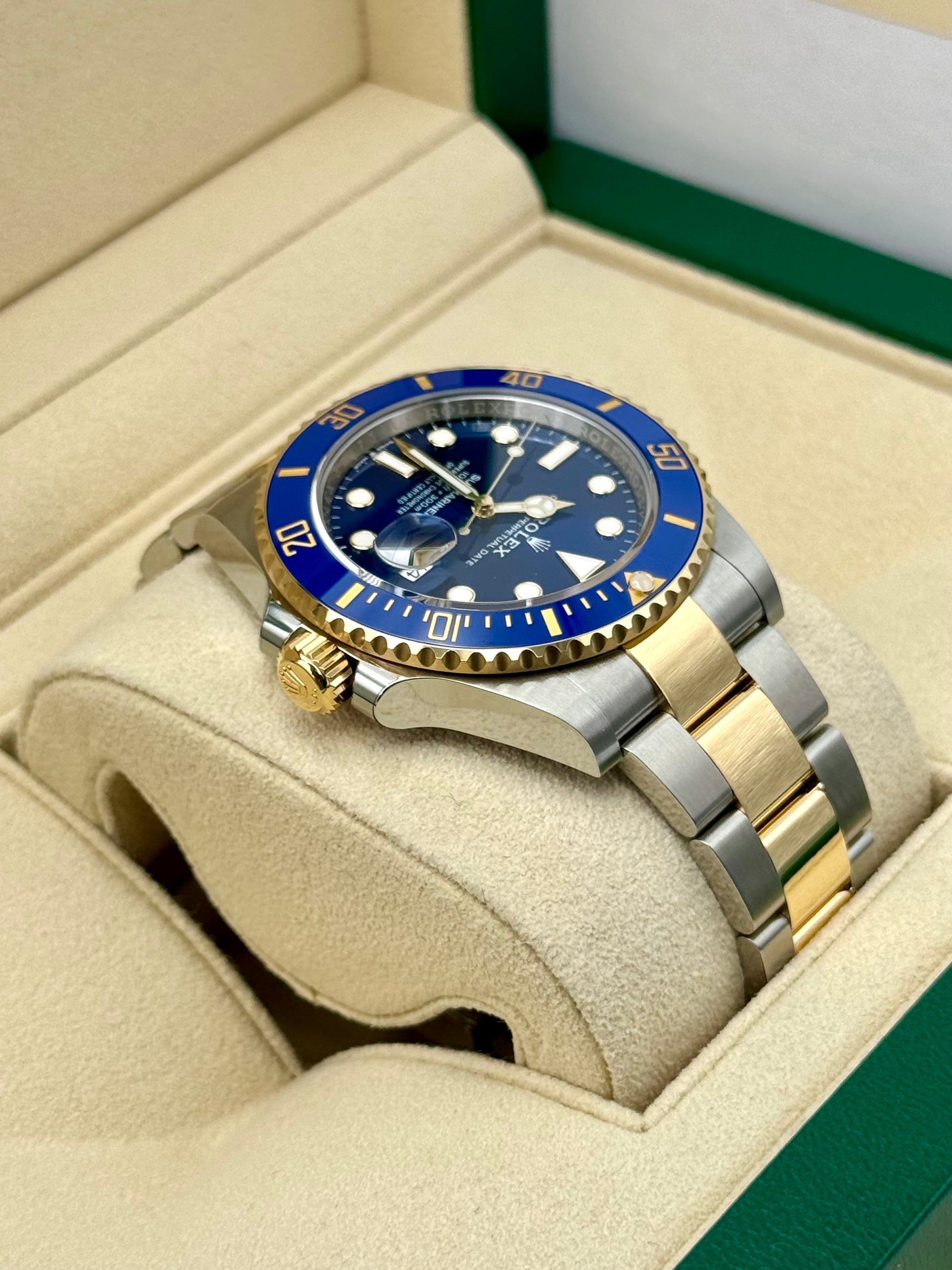 2024 Rolex Submariner "Bluesy" 41mm 126613LB Two-Tone Blue Dial - MyWatchLLC