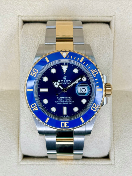 2023 Rolex Submariner "Bluesy" 41mm 126613LB Two-Tone Blue Dial