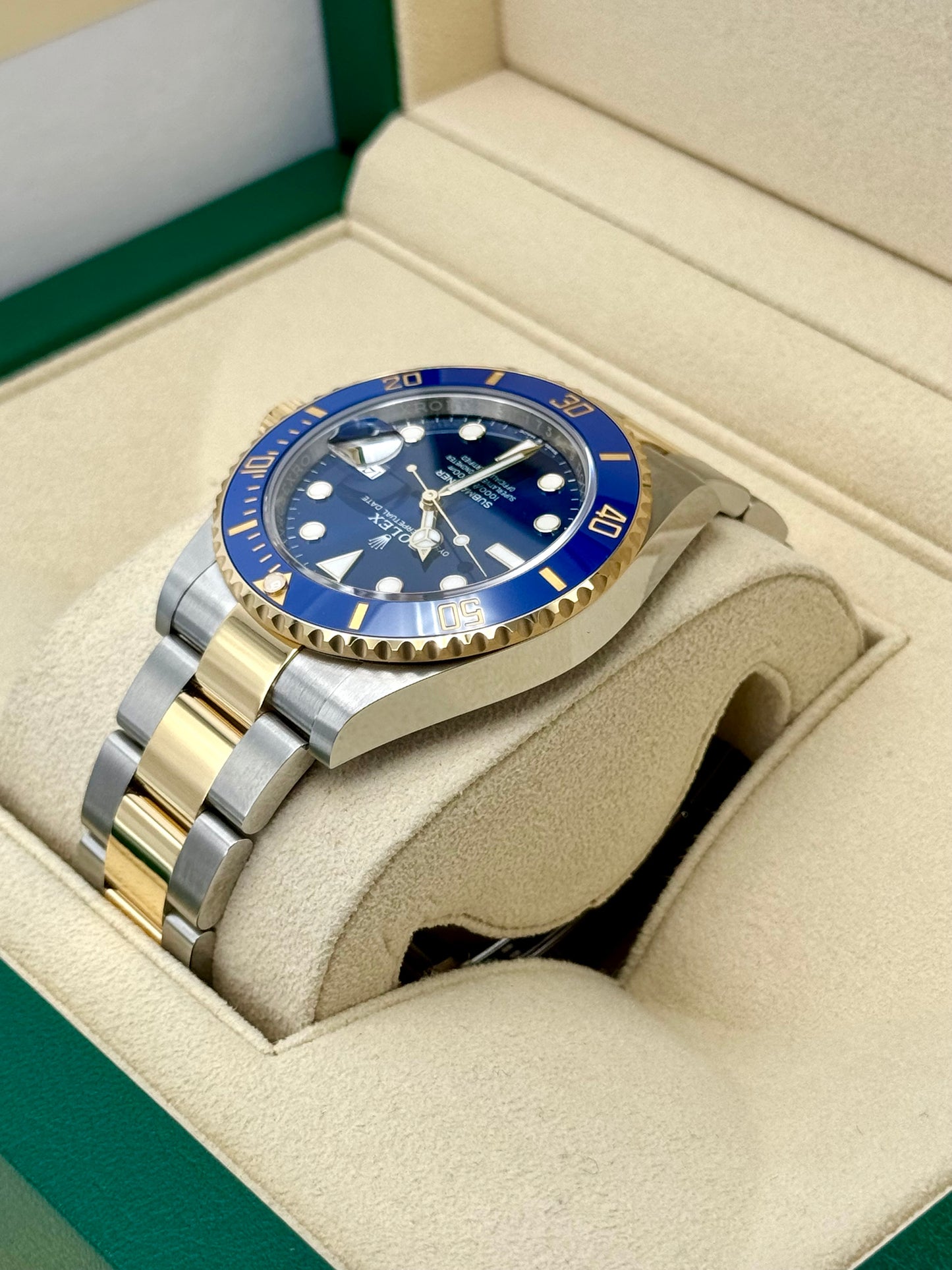 2024 Rolex Submariner "Bluesy" 41mm 126613LB Two-Tone Blue Dial - MyWatchLLC