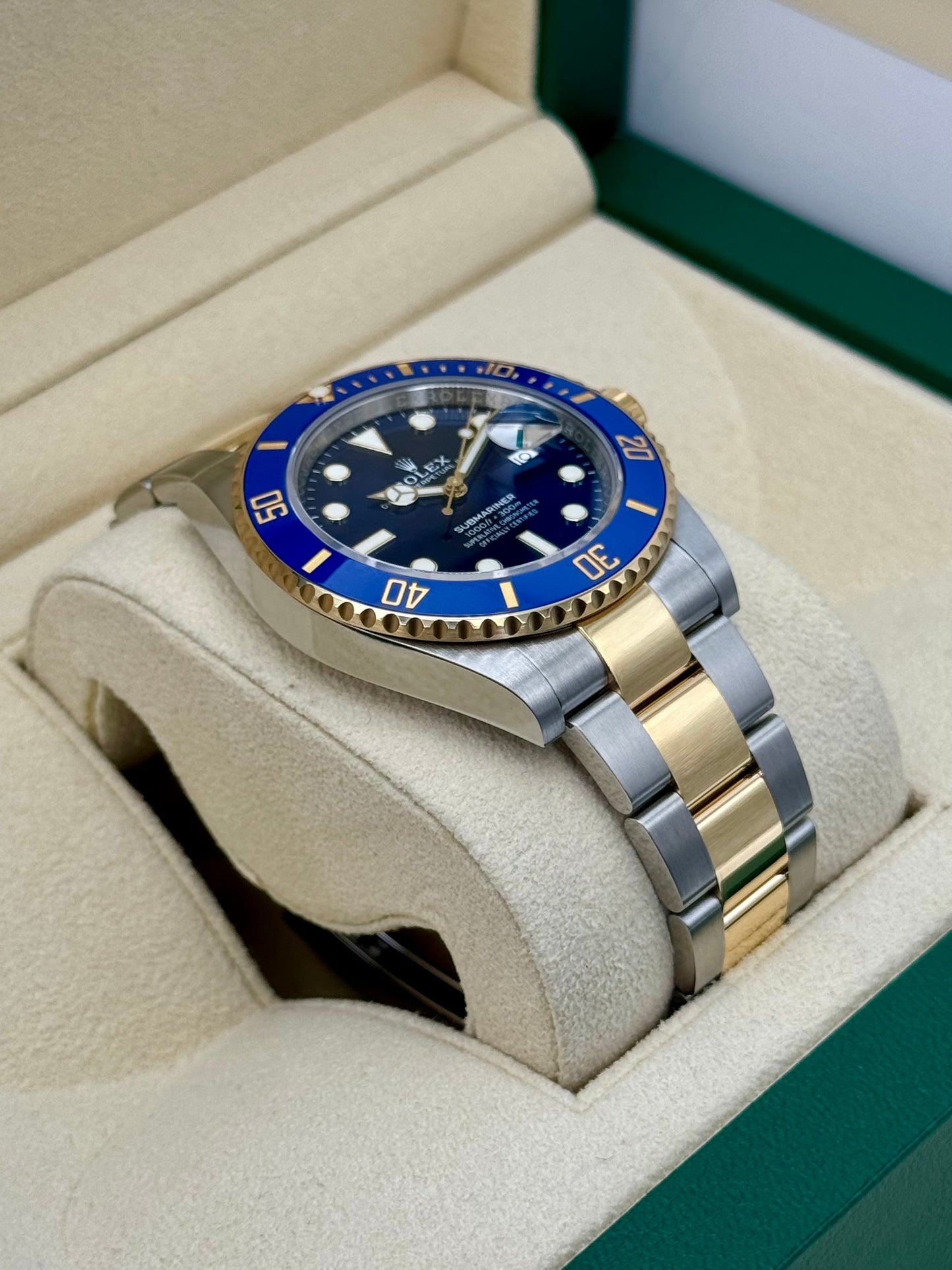 2023 Rolex Submariner "Bluesy" 41mm 126613LB Two-Tone Blue Dial