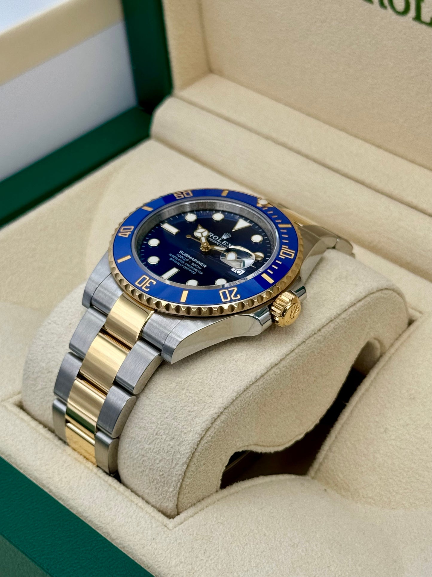 2023 Rolex Submariner "Bluesy" 41mm 126613LB Two-Tone Blue Dial