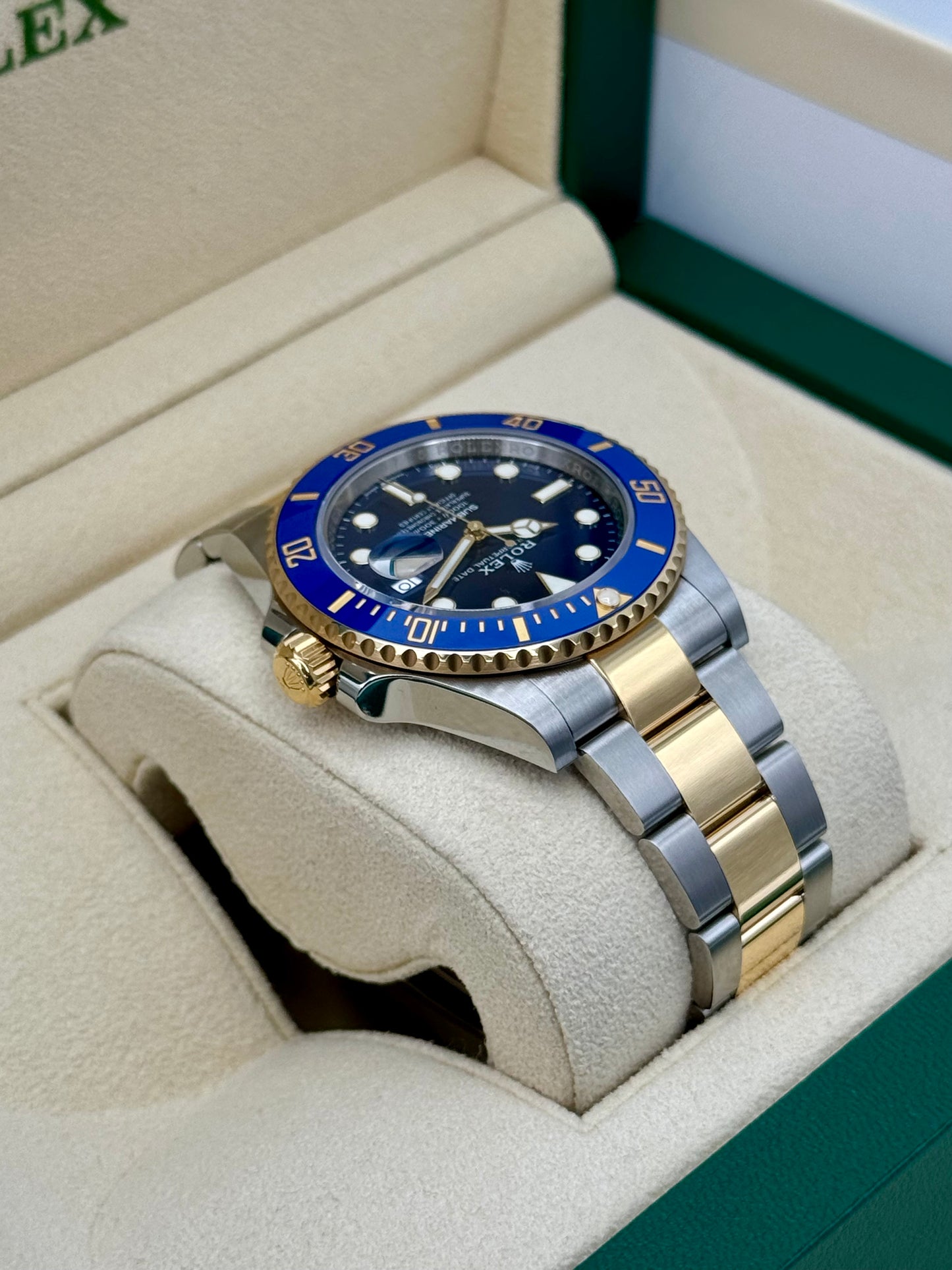 2023 Rolex Submariner "Bluesy" 41mm 126613LB Two-Tone Blue Dial