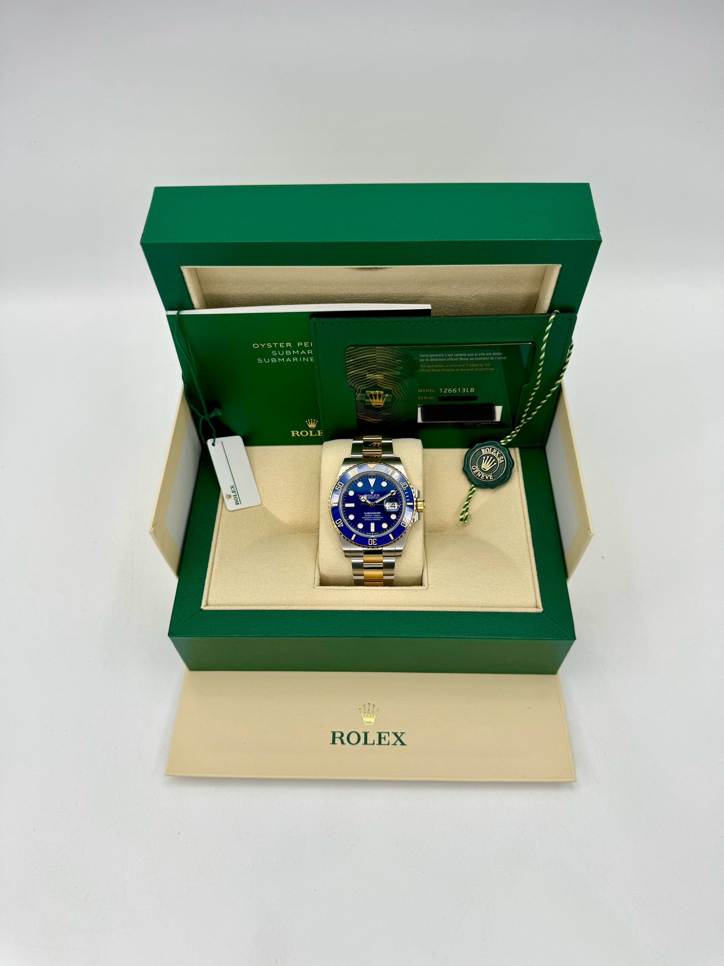 2024 Rolex Submariner "Bluesy" 41mm 126613LB Two-Tone Blue Dial - MyWatchLLC