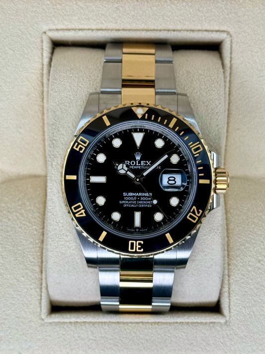 2023 Rolex Submariner 41mm 126613LN Two-Tone Black Dial