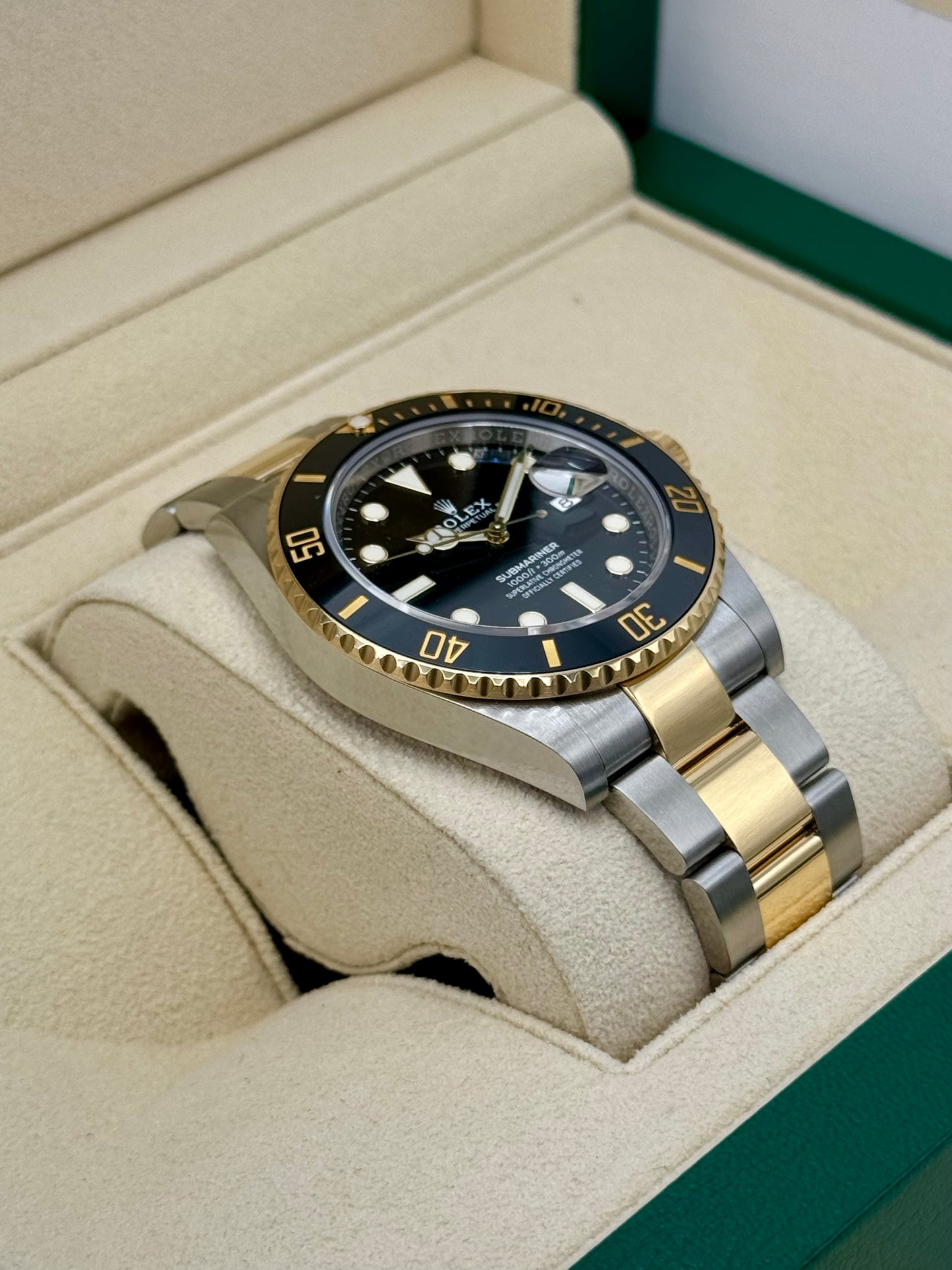 2023 Rolex Submariner 41mm 126613LN Two-Tone Black Dial