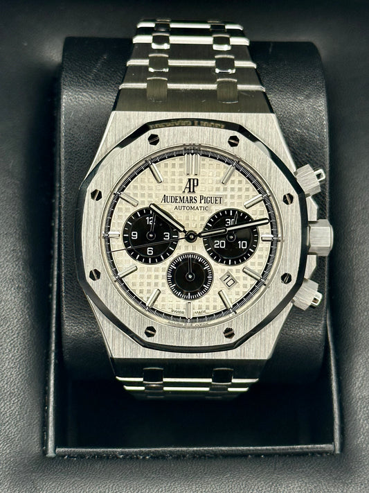 Audemars Piguet Royal Oak 41mm 26331ST Chronograph Panda - MyWatchLLC