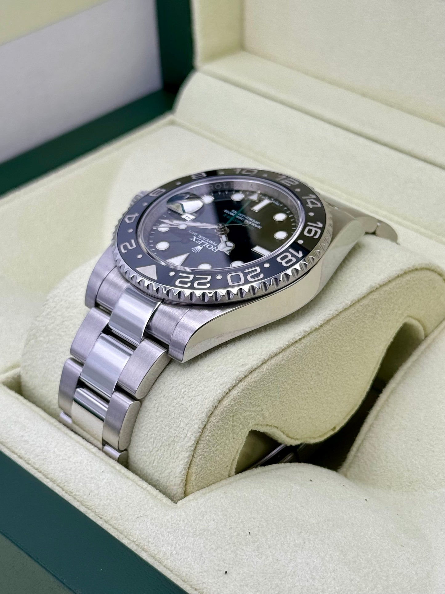 2014 Rolex GMT-Master II 40mm Stainless Steel Black Dial - MyWatchLLC