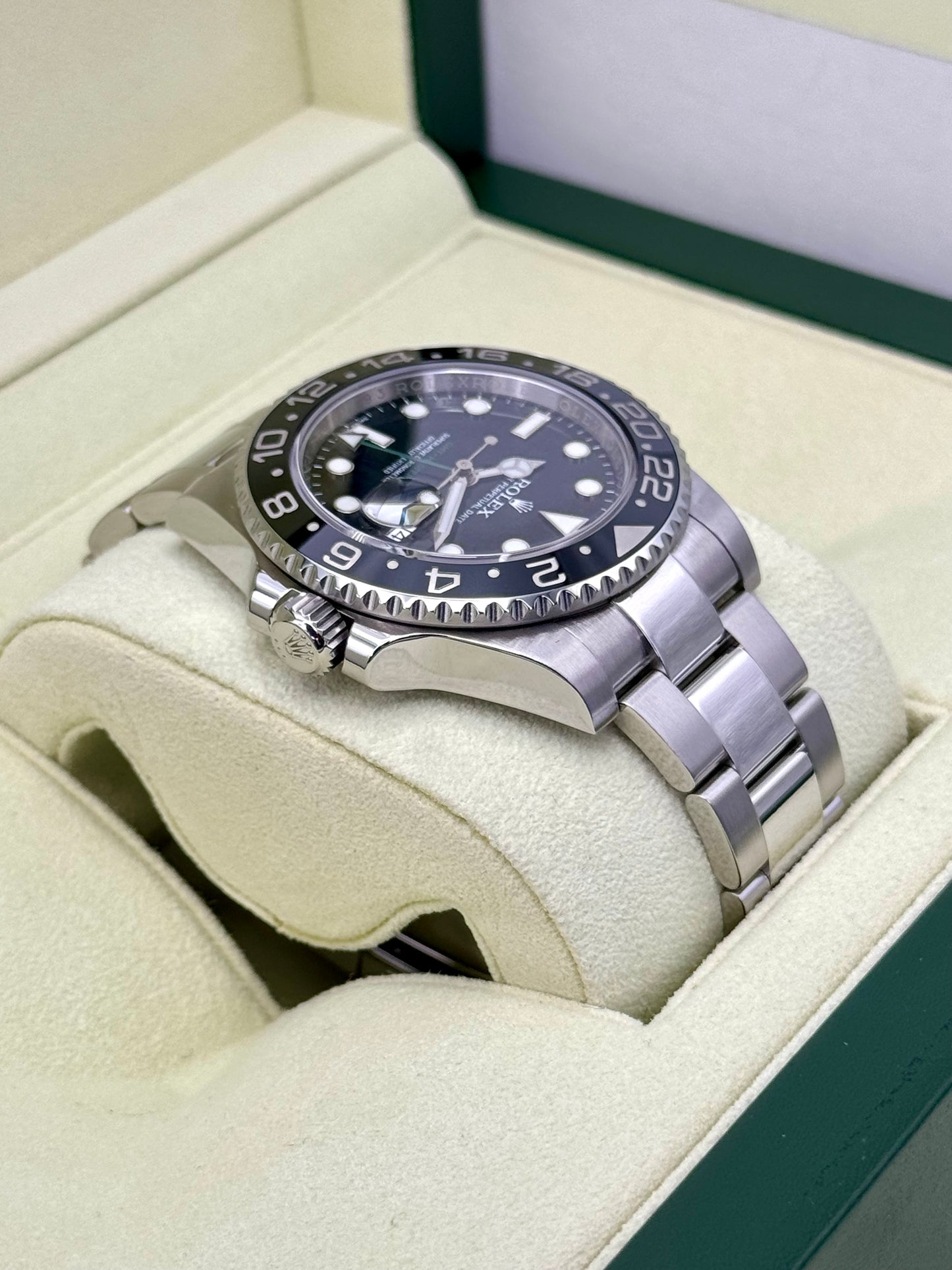 2014 Rolex GMT-Master II 40mm Stainless Steel Black Dial - MyWatchLLC