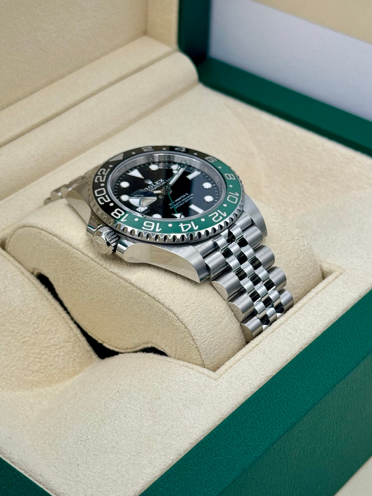 NEW 2024 Rolex GMT-Master II "Sprite" 40mm 126720VTNR Jubilee