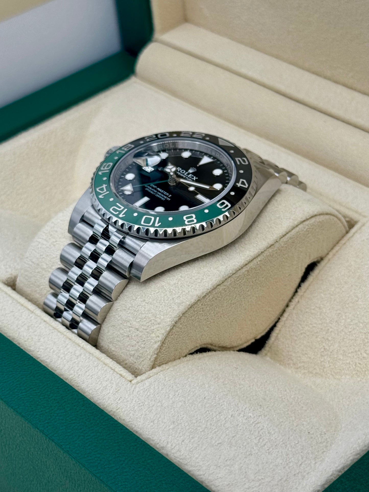 NEW 2024 Rolex GMT-Master II "Sprite" 40mm 126720VTNR Jubilee