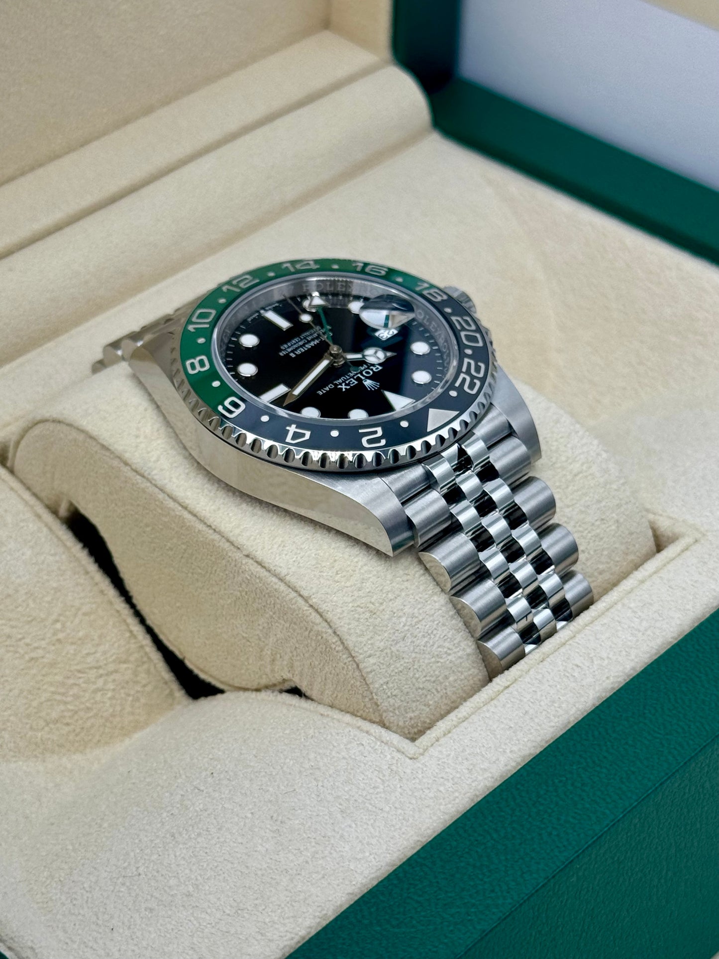 NEW 2024 Rolex GMT-Master II "Sprite" 40mm 126720VTNR Jubilee