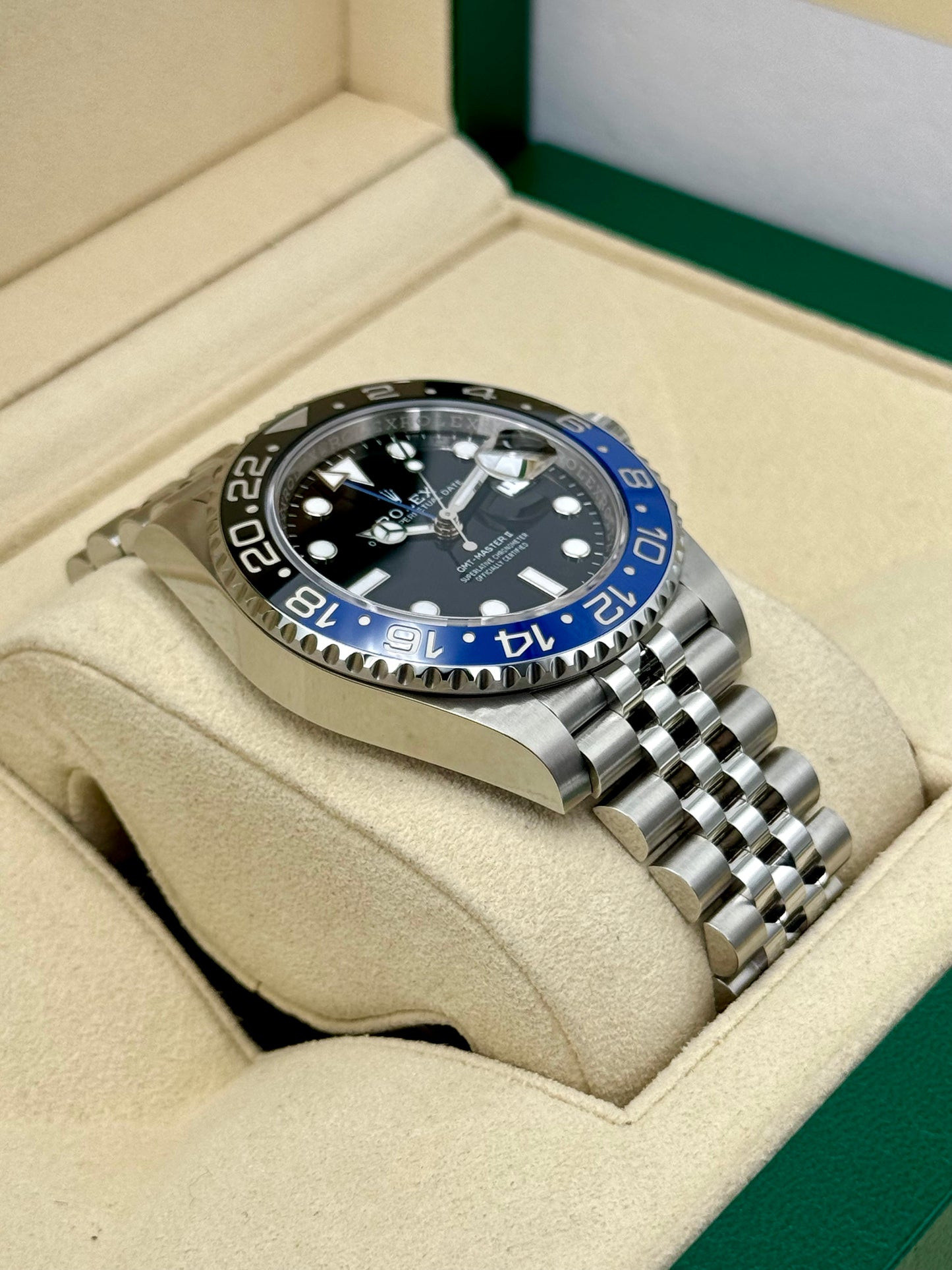 2024 Rolex GMT-Master II "Batgirl" 40mm 126710BLNR Jubilee - MyWatchLLC